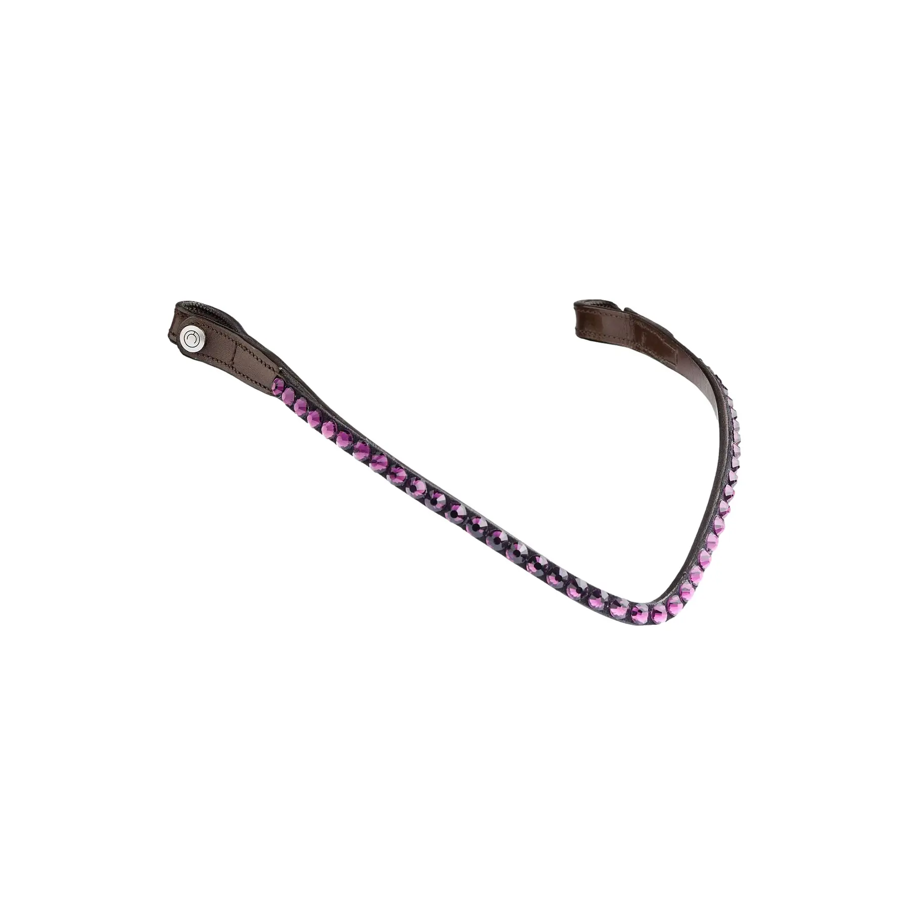 Leather horse browband Montar Fair