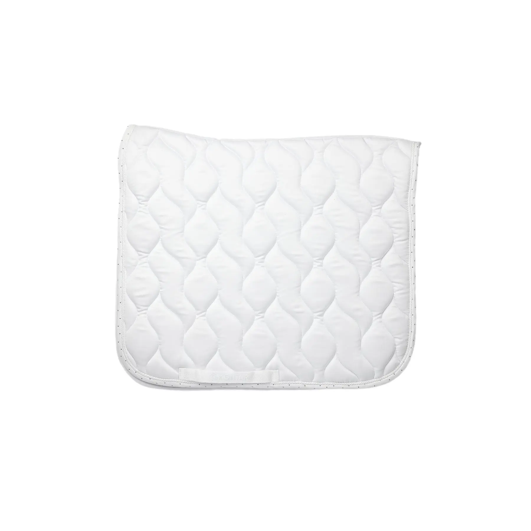 Dressage Saddle Pad for Horse Adorned with Crystals Montar Fair