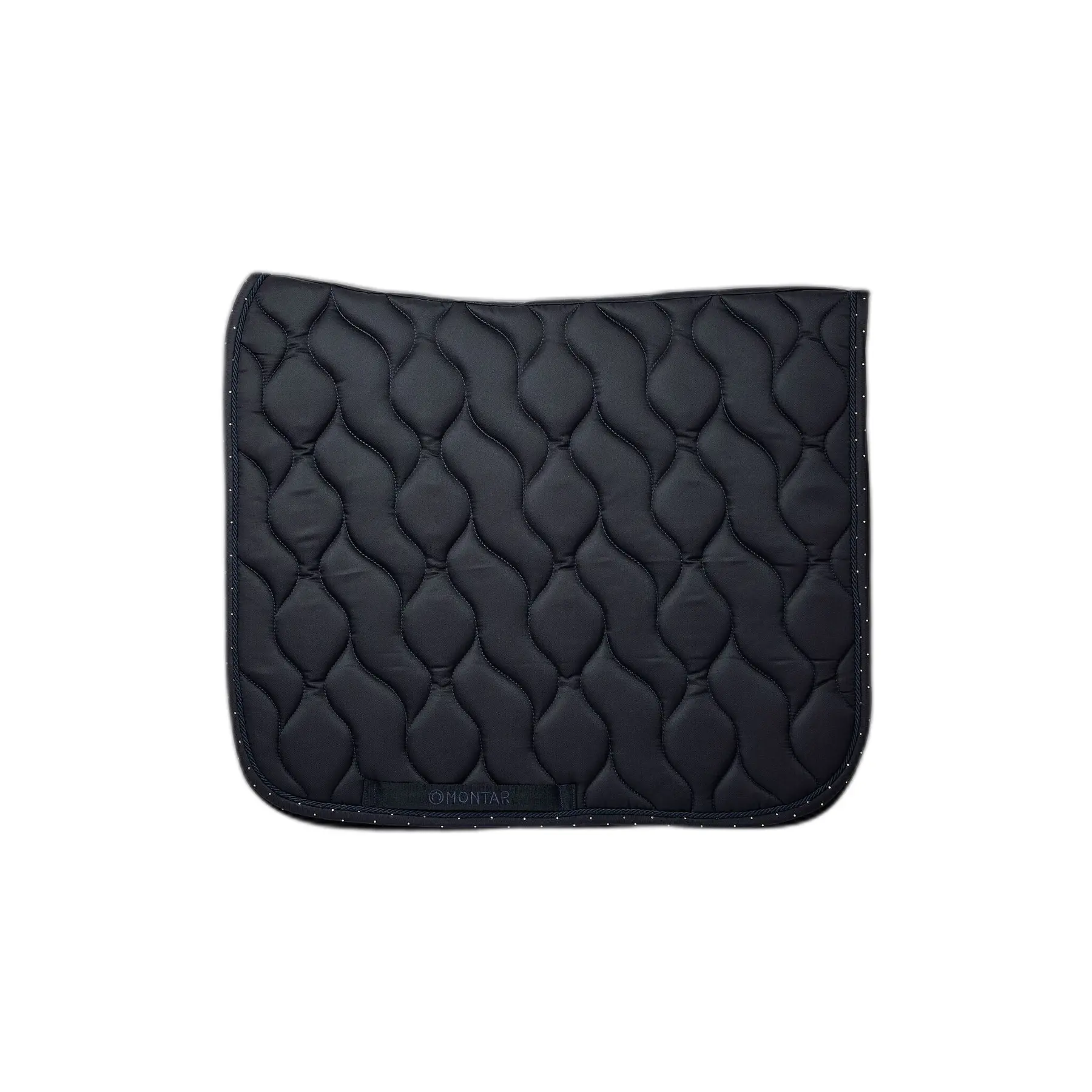 Dressage Saddle Pad for Horse Adorned with Crystals Montar Fair