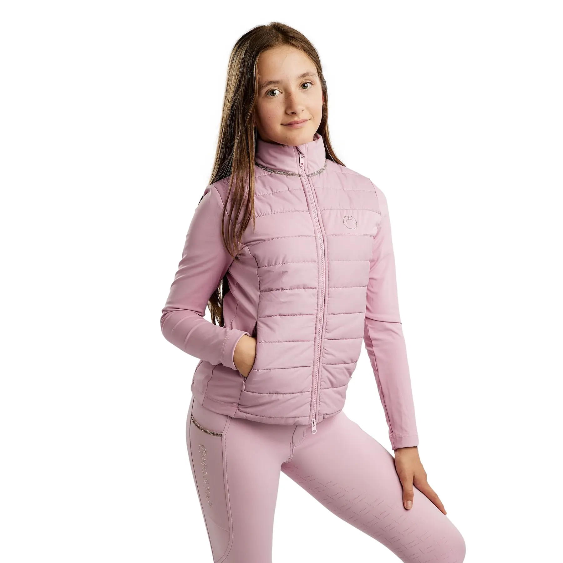 Reitjacke Full Zip Kind Montar Lila