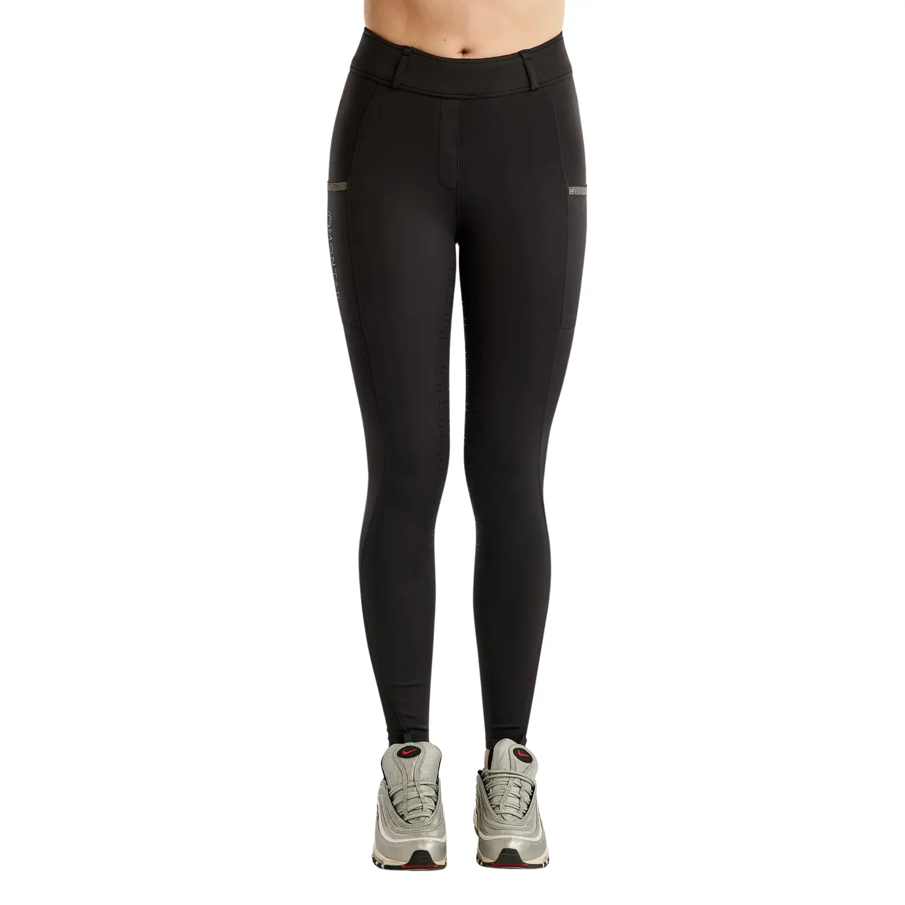 Reitleggings full grip Damen Montar Gloria Caviar Tape
