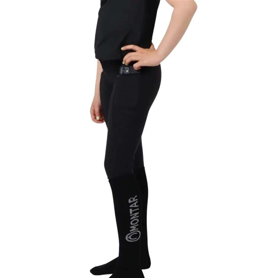 Mid grip riding Trousers for children Montar Crystal