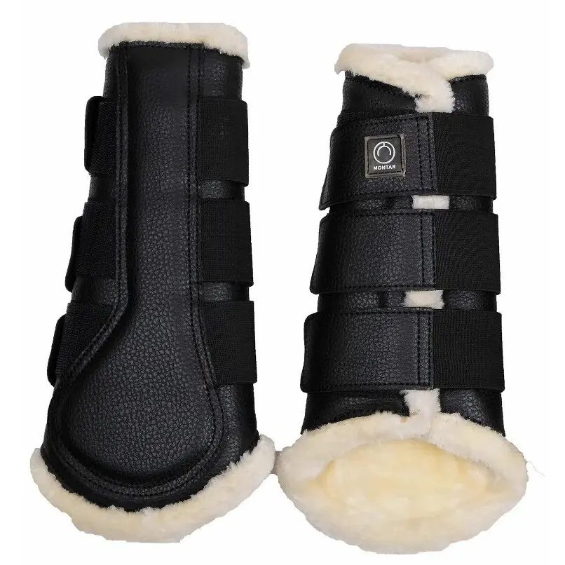 Closed leather horse boots Montar Tech