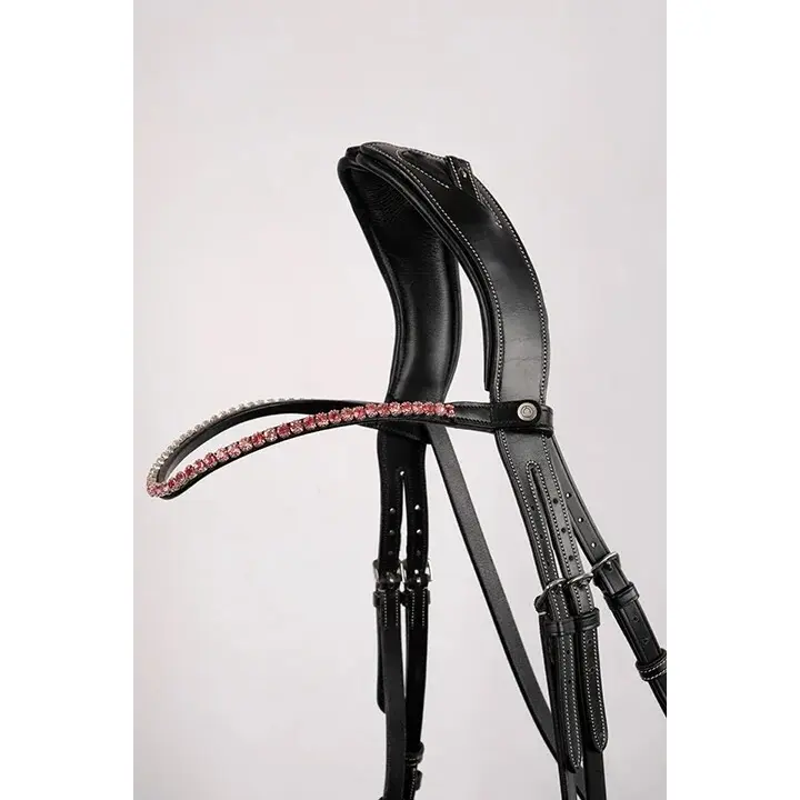 Horse browband with crystal Montar Fair
