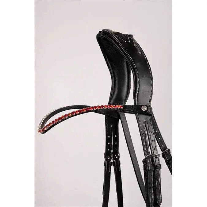 Horse browband with crystal Montar Fair