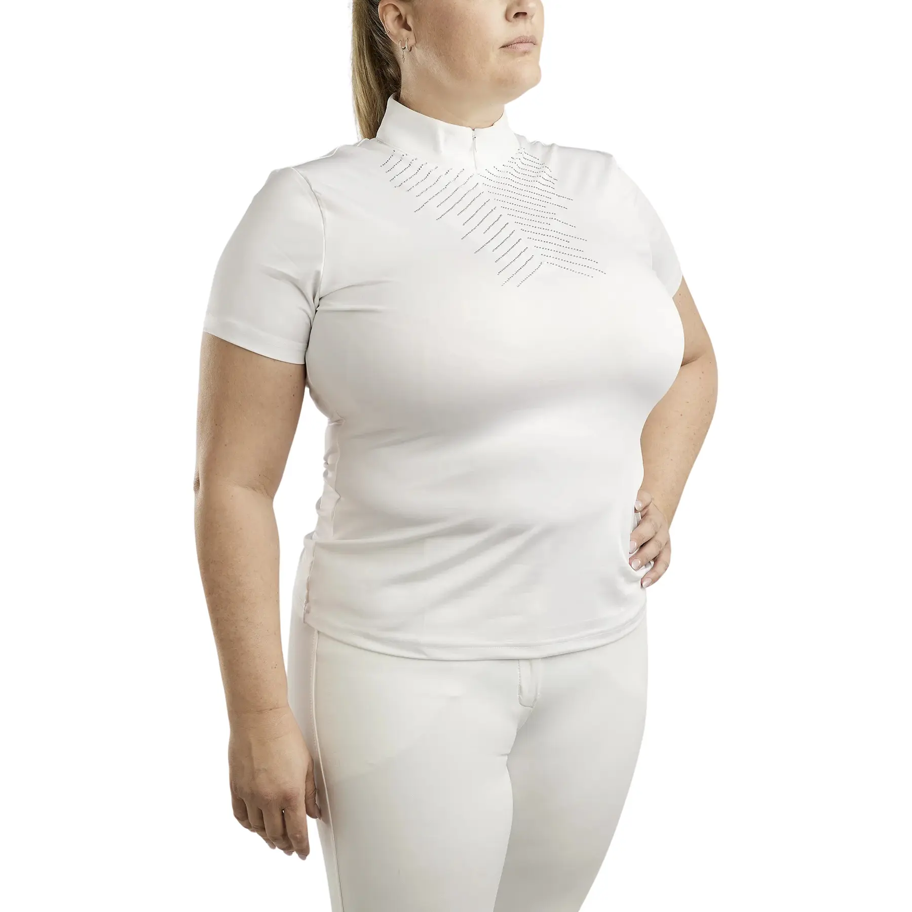 Women's riding polo shirt Montar Bling