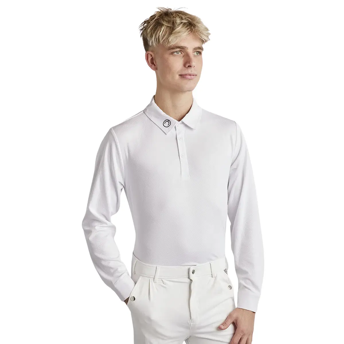 Polo equitazione a maniche lunghe Montar Will