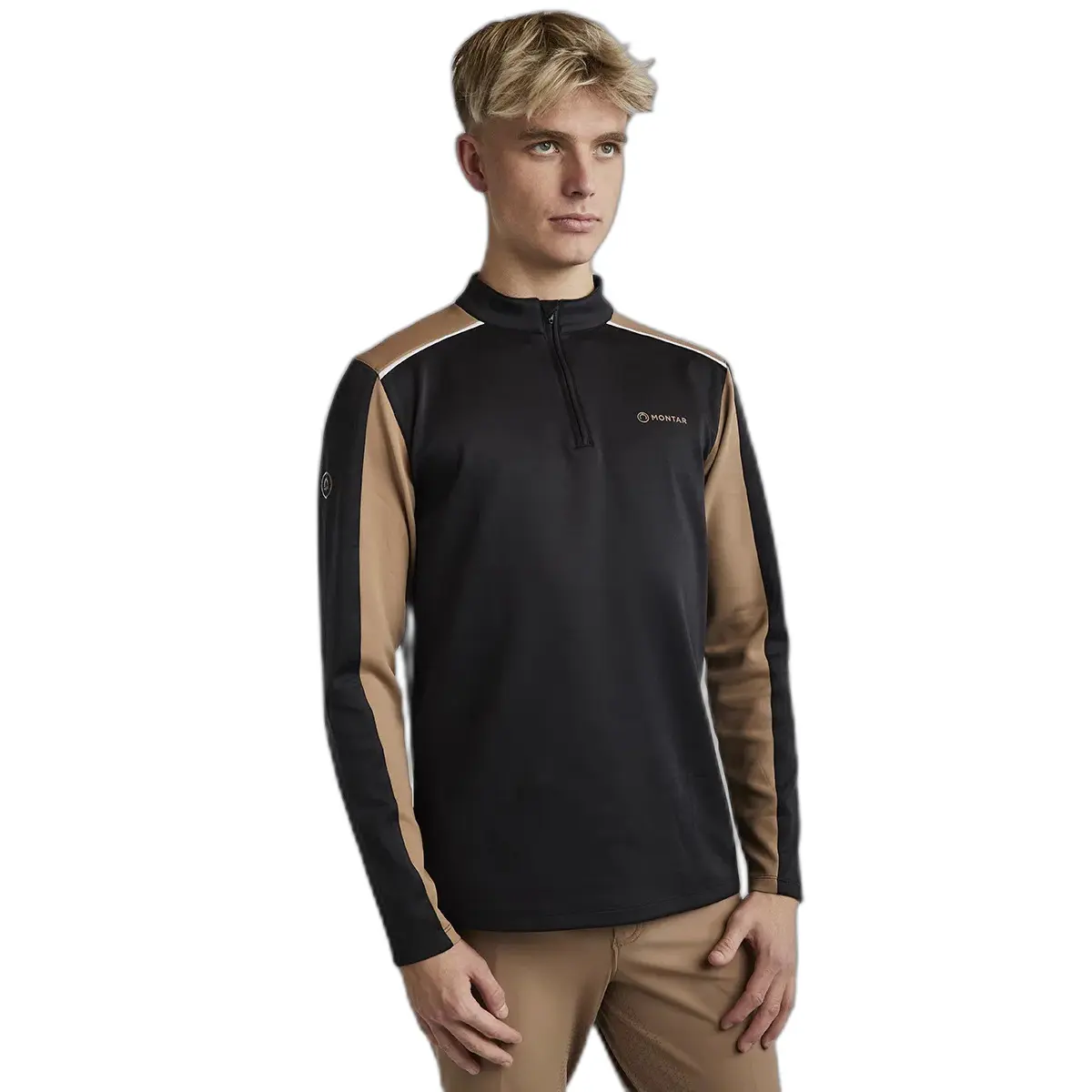 Long sleeve training equestrian polo Montar Phil