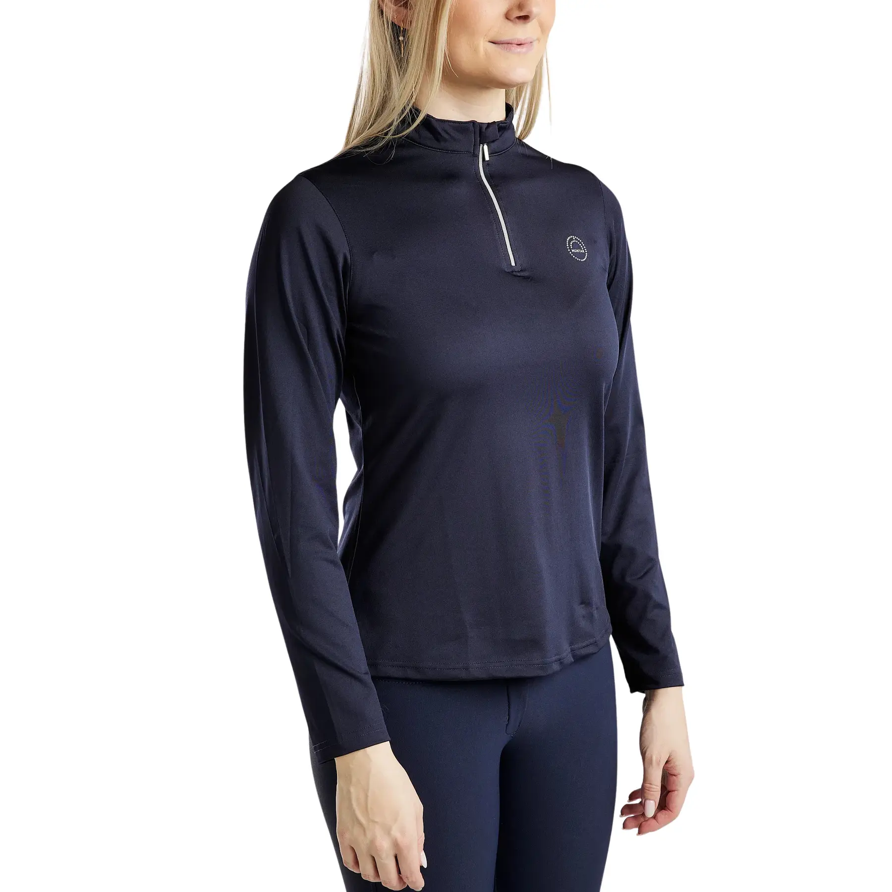 Reittrikot mit langen Ärmeln, Mädchen Montar Everly