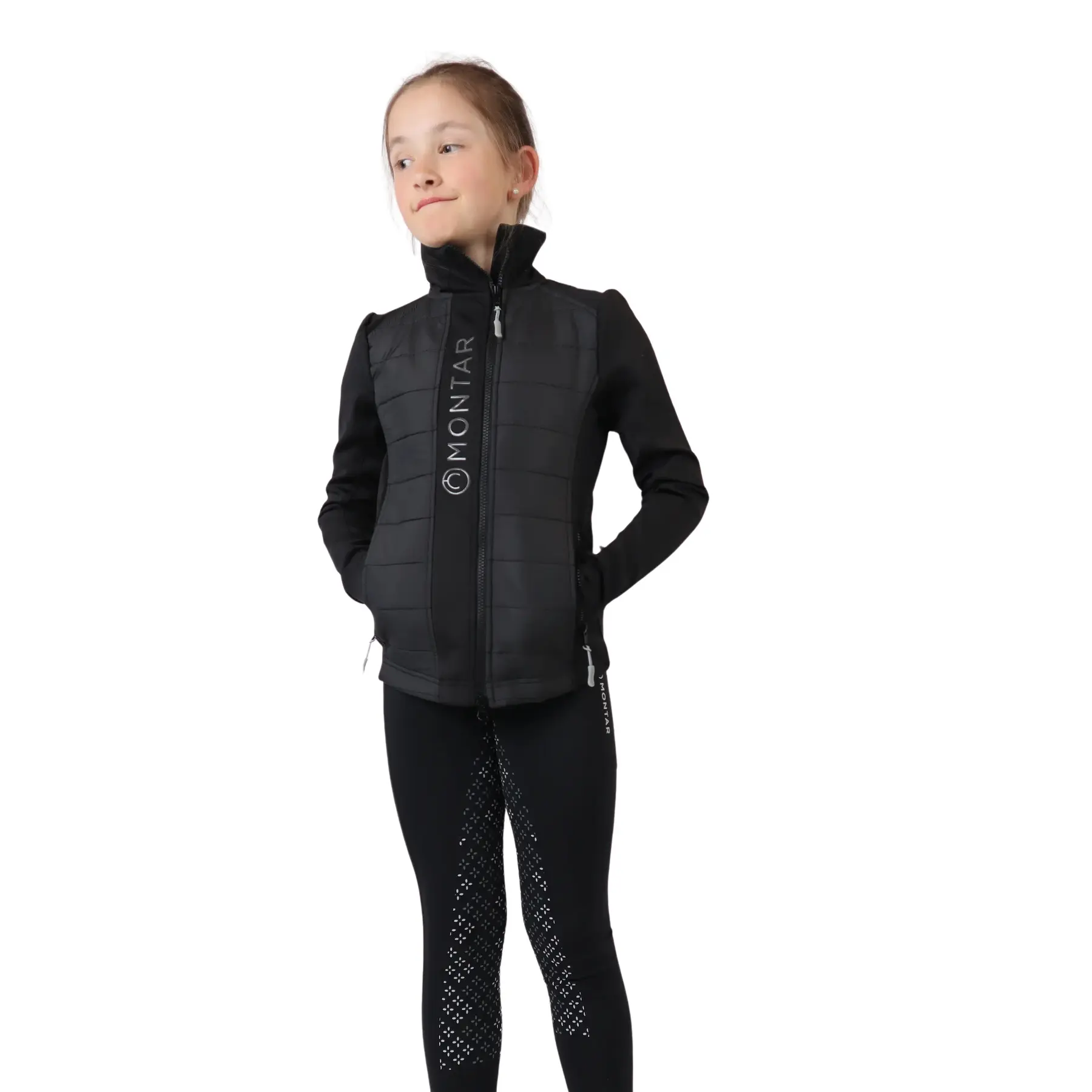 Giacca da equitazione per bambini Montar Emma