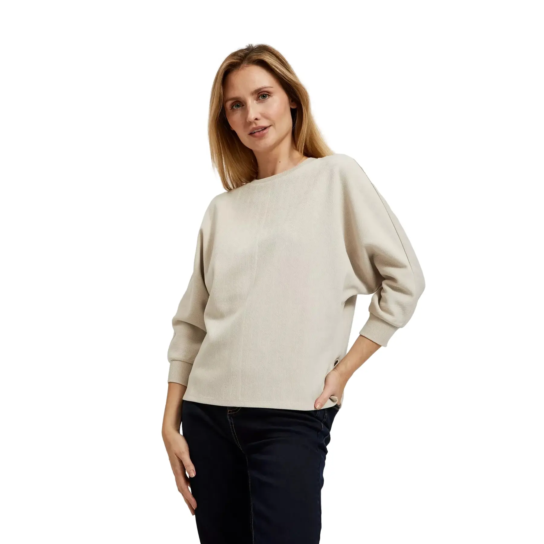 Sweatshirt Damen Moodo L-BL-4306