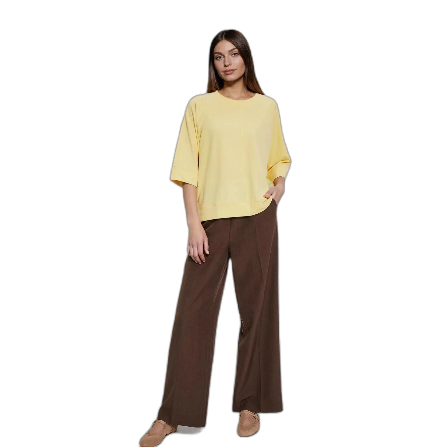 Felpa da donna Moodo L-BL-4903