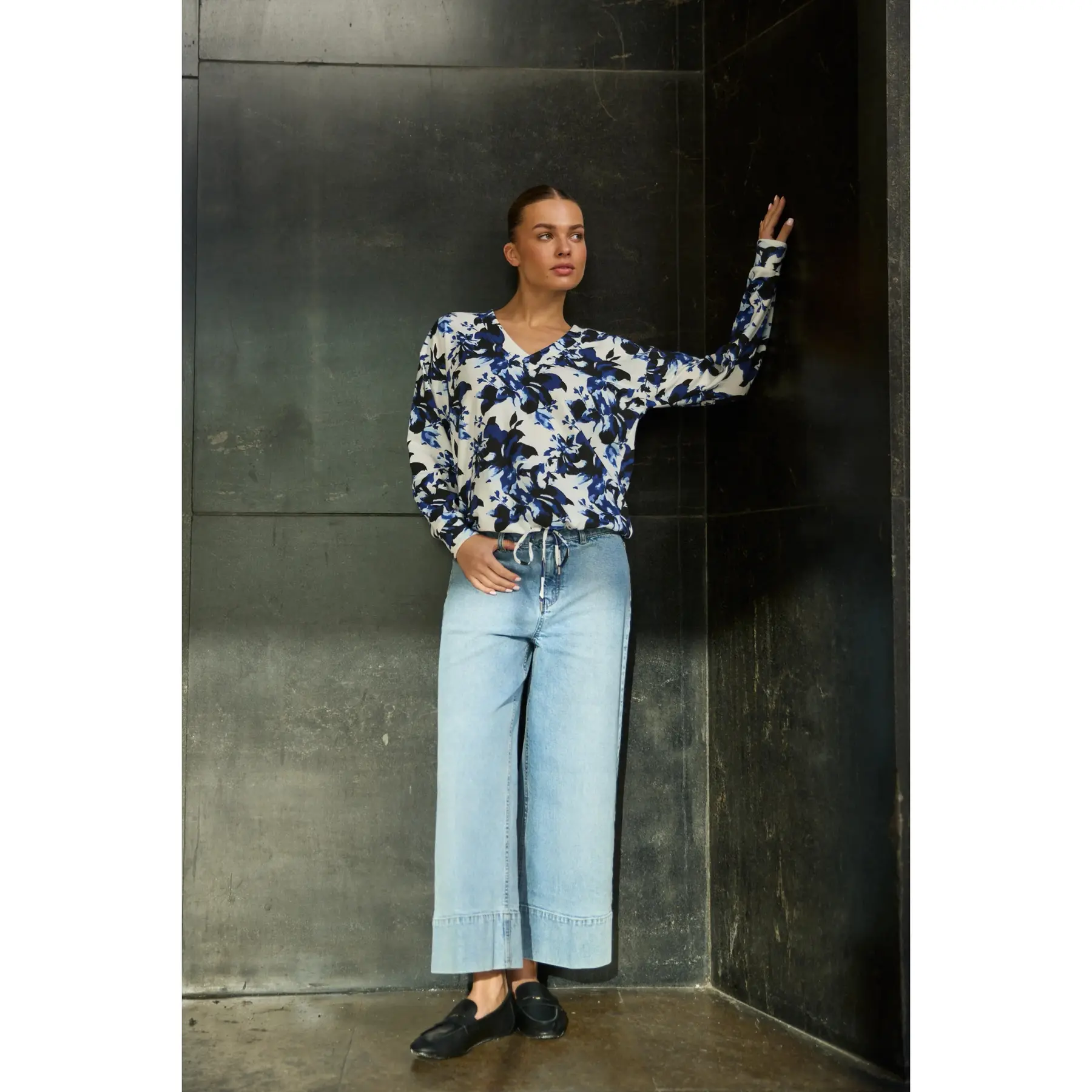 Felpa da donna Moodo L-BL-4905
