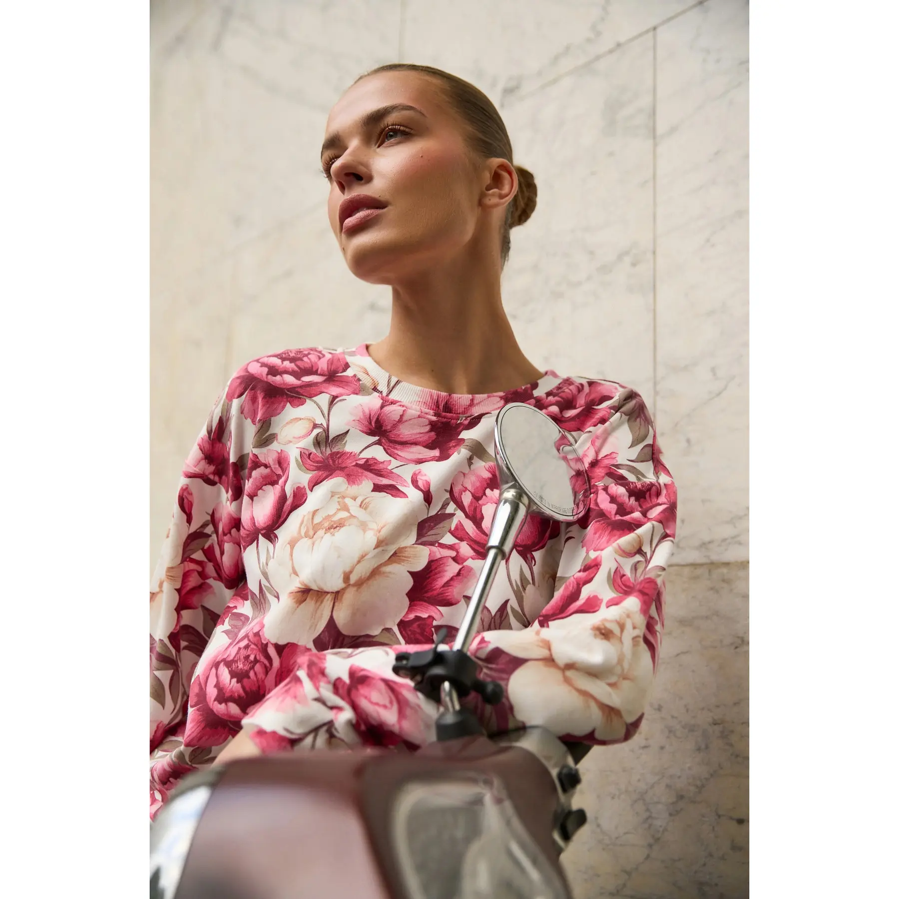 Felpa da donna Moodo L-BL-4905