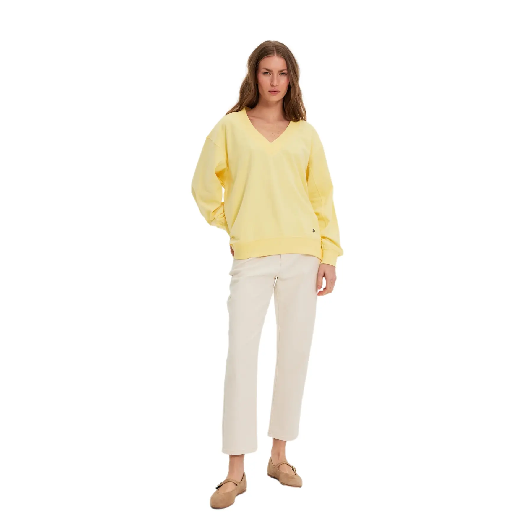 Felpa da donna Moodo L-BL-4906