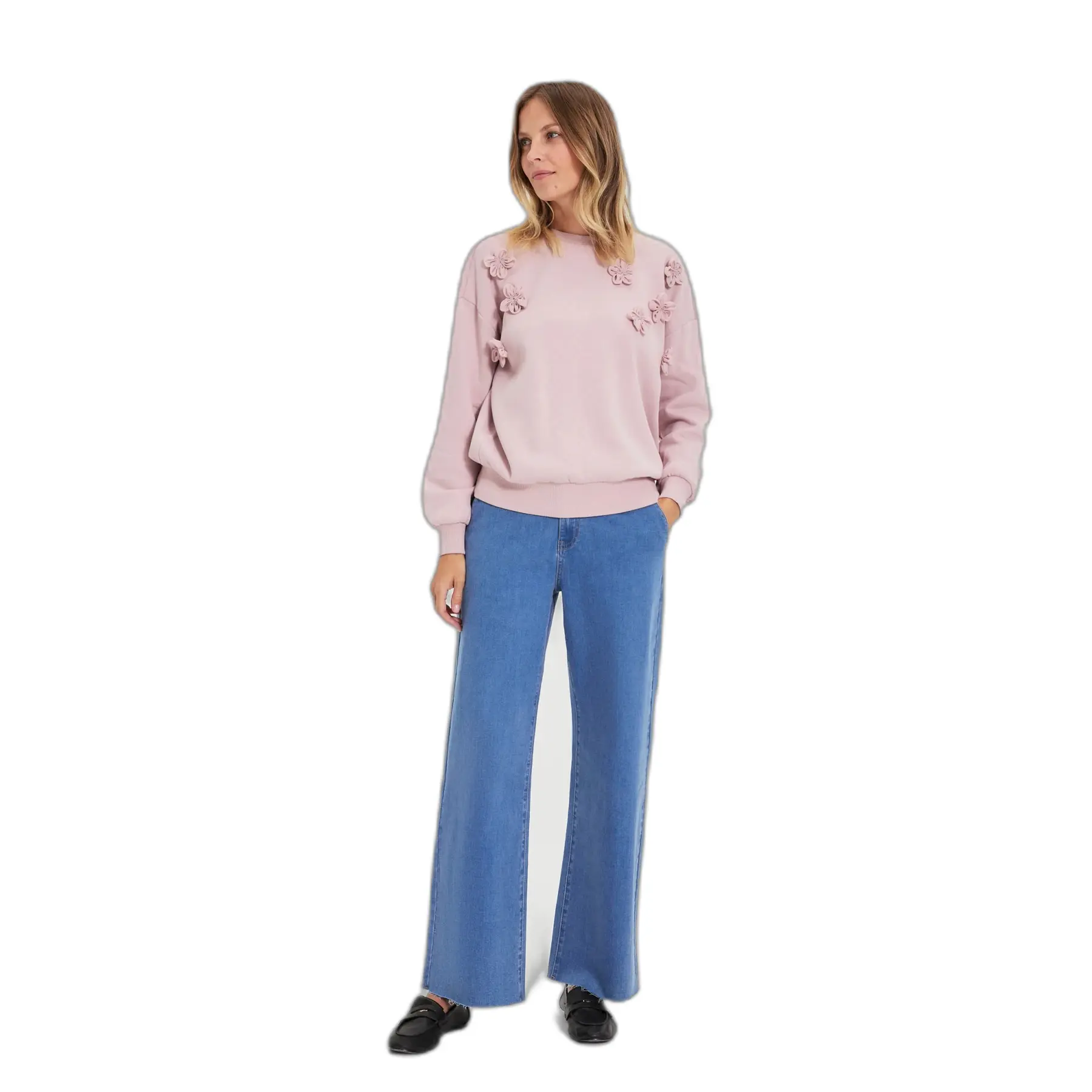 Felpa da donna Moodo L-BL-4915