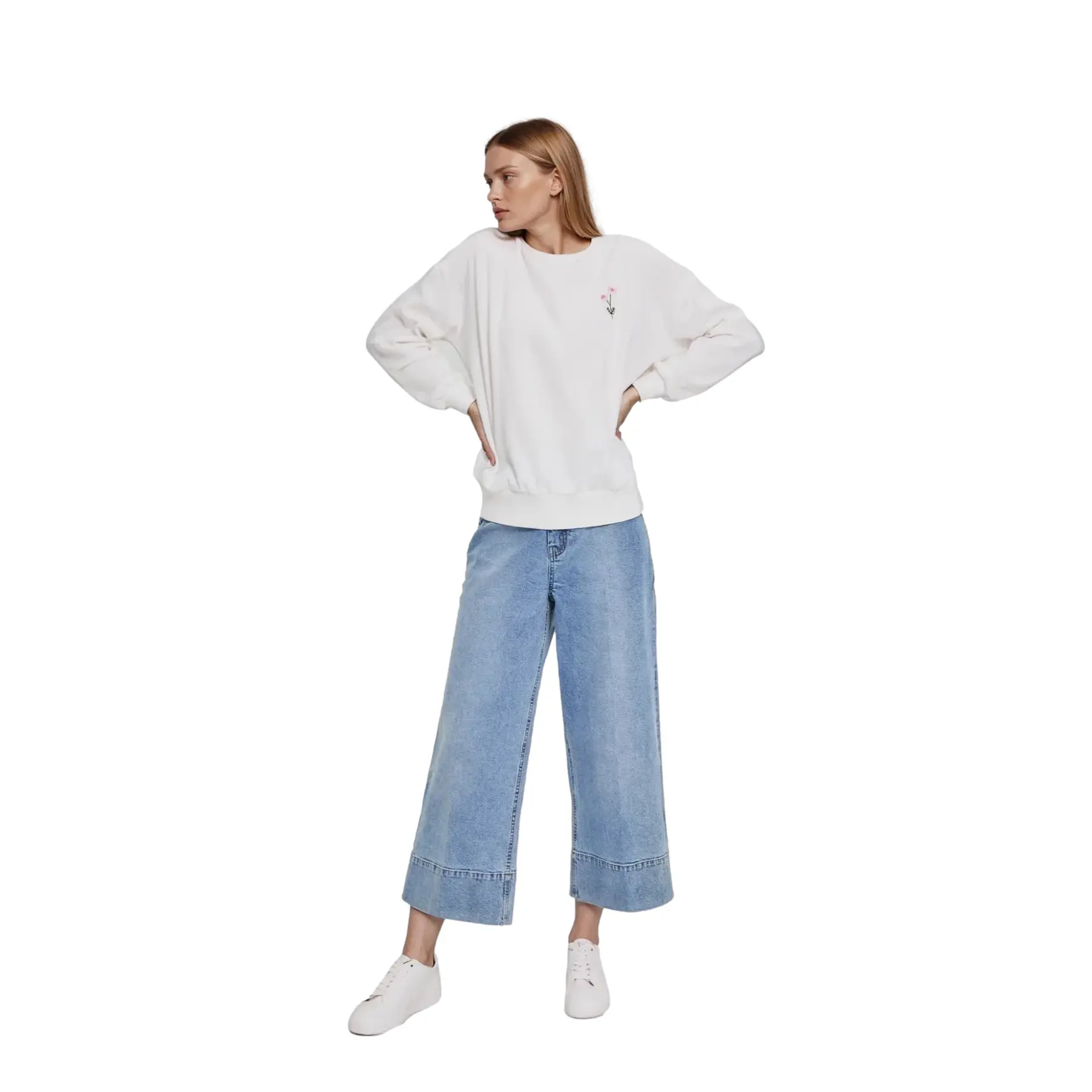 Felpa da donna Moodo L-BL-4917