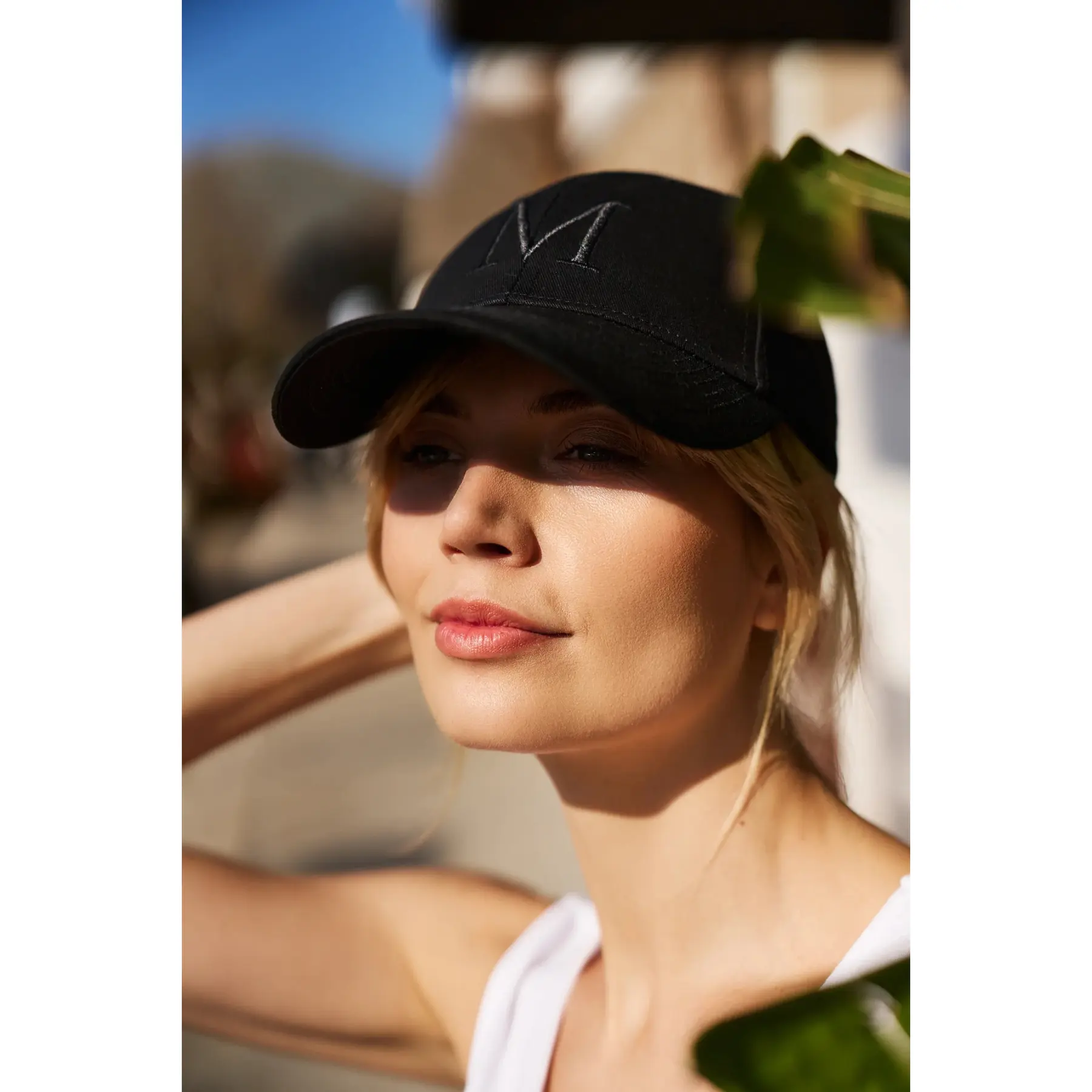 Moodo Women's Noir Baseball Cap L-Cz-4605