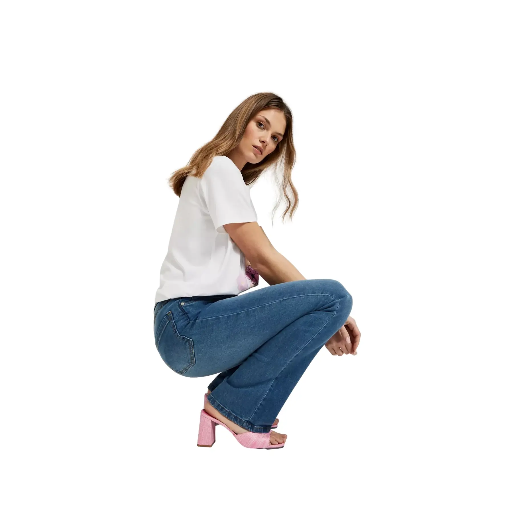 Jeans Bootcut donna  L-JE-4301