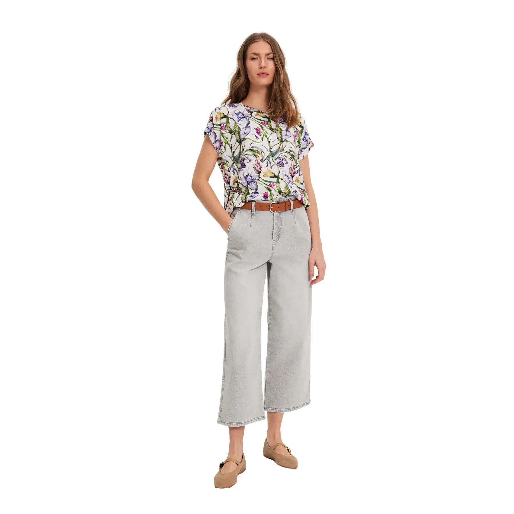 Jeans relaxed donna Moodo L-JE-4900