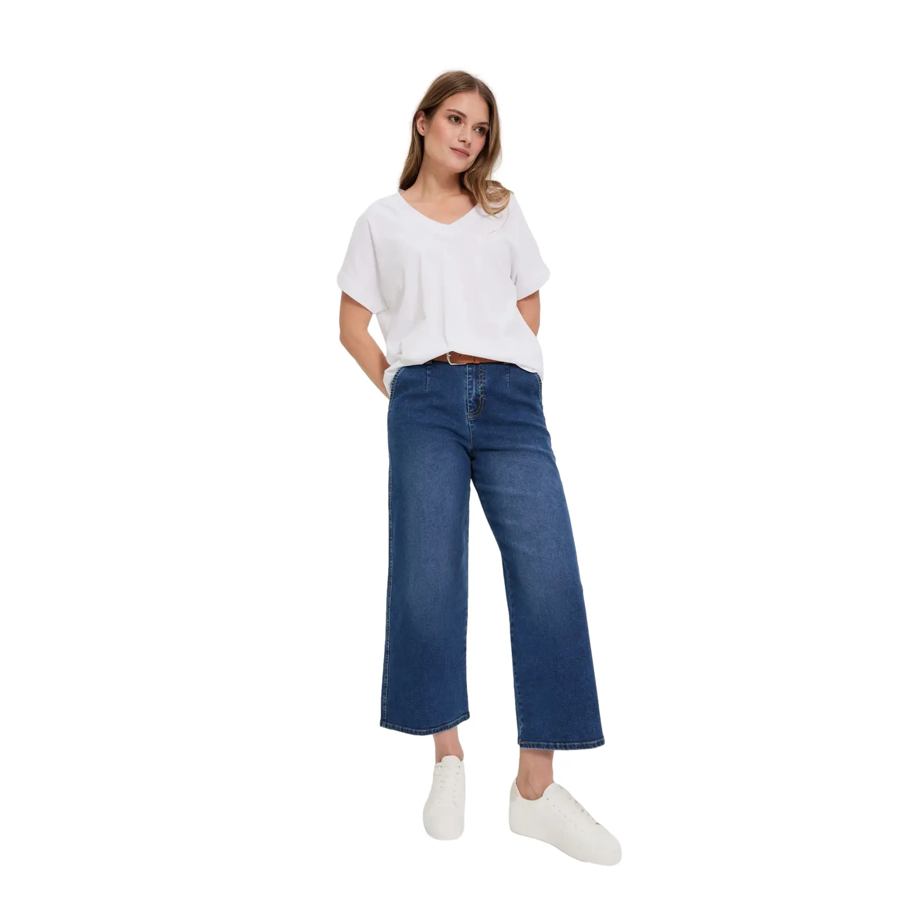 Jeans relaxed donna Moodo L-JE-4900