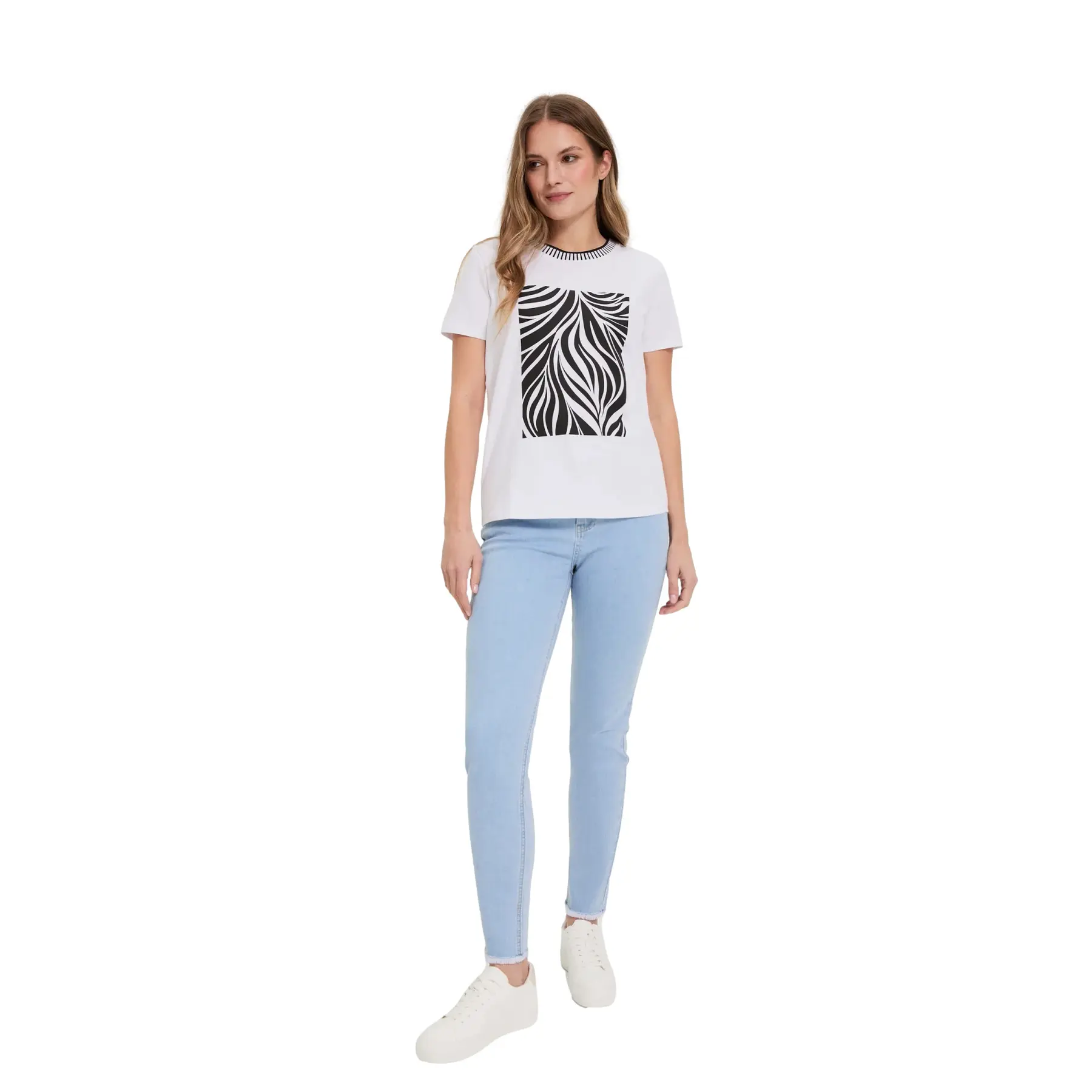 Jeans skinny da donna Moodo L-JE-4903