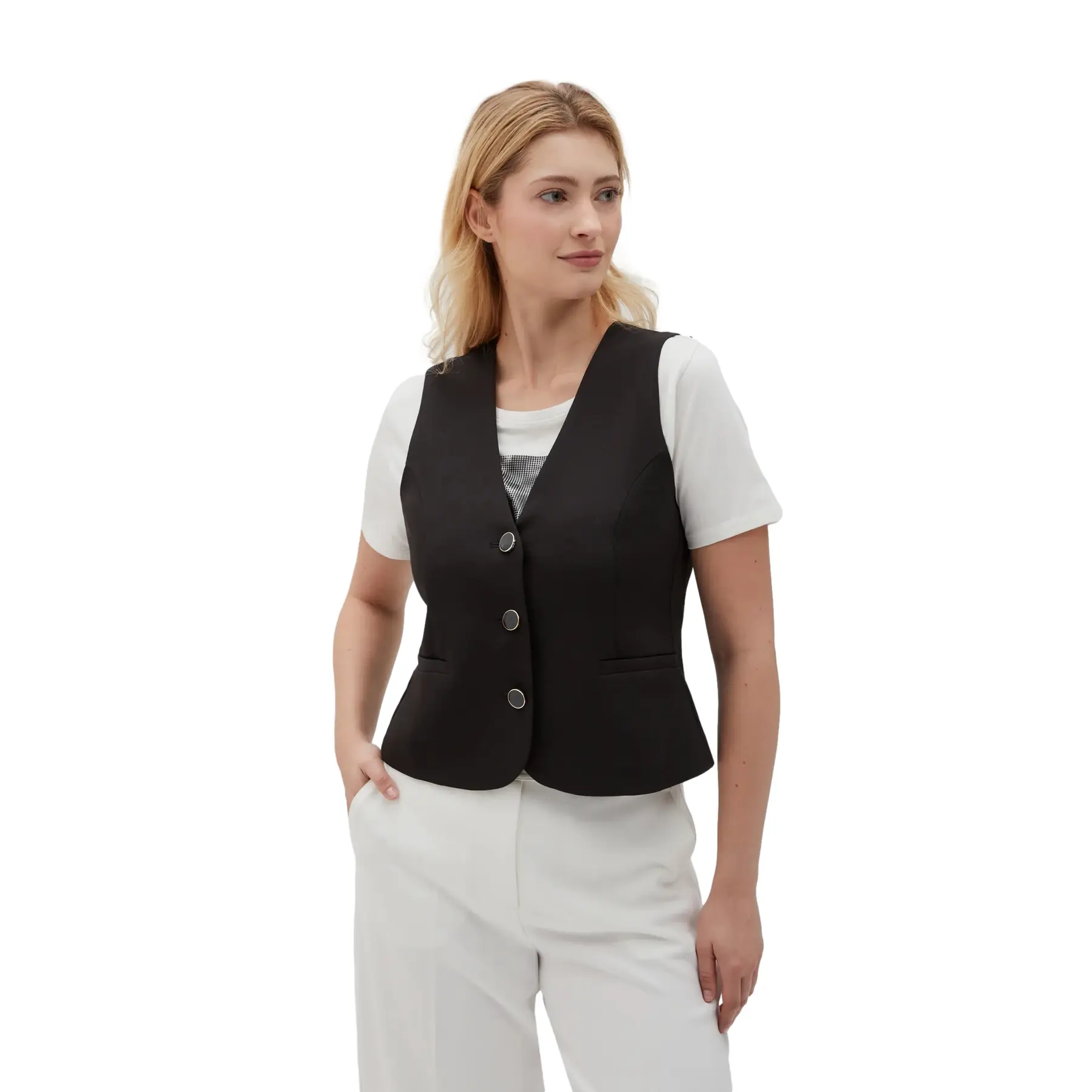 Gilet da costume donna Moodo L-KA-4615