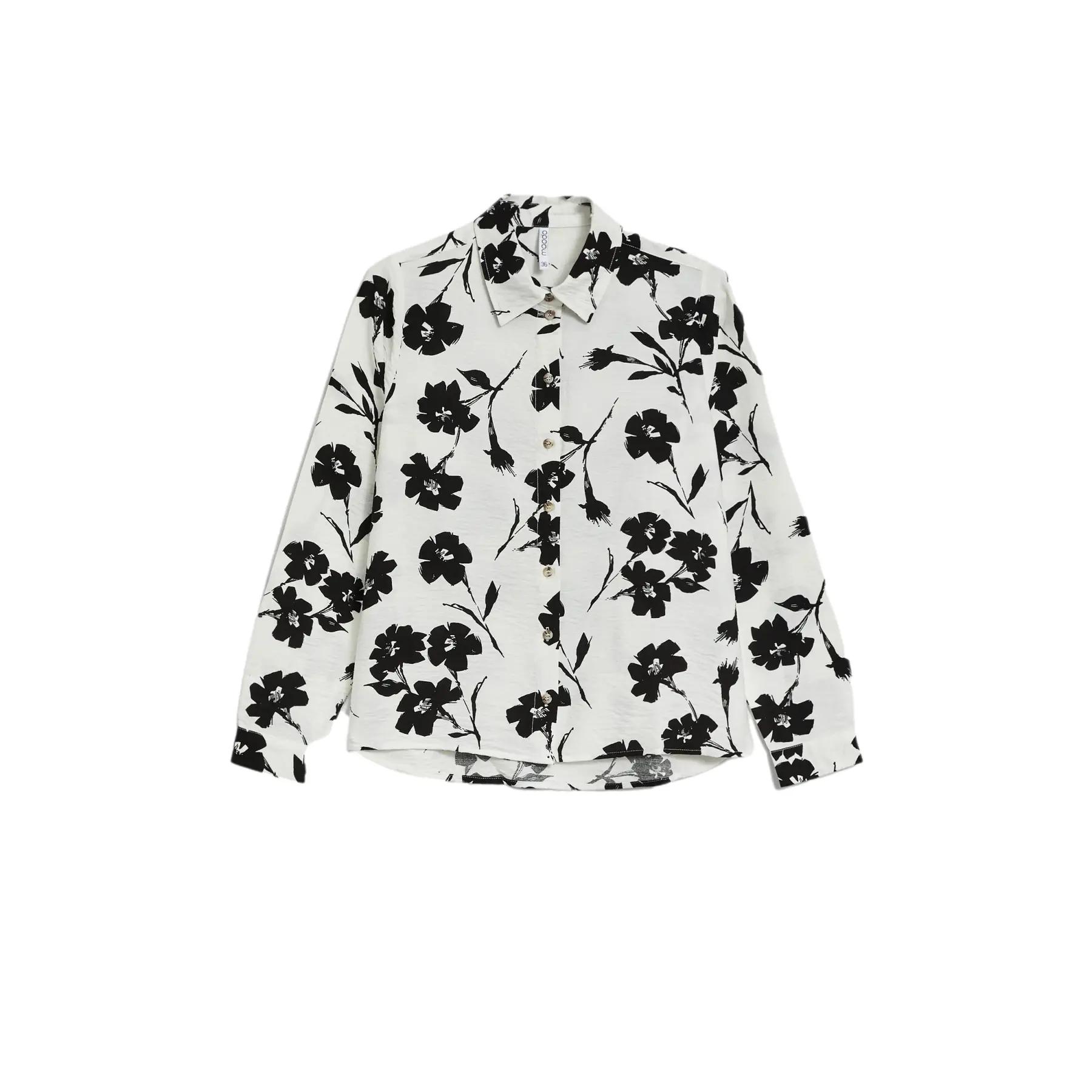 Camicia da donna a maniche lunghe Moodo L-KO-4902