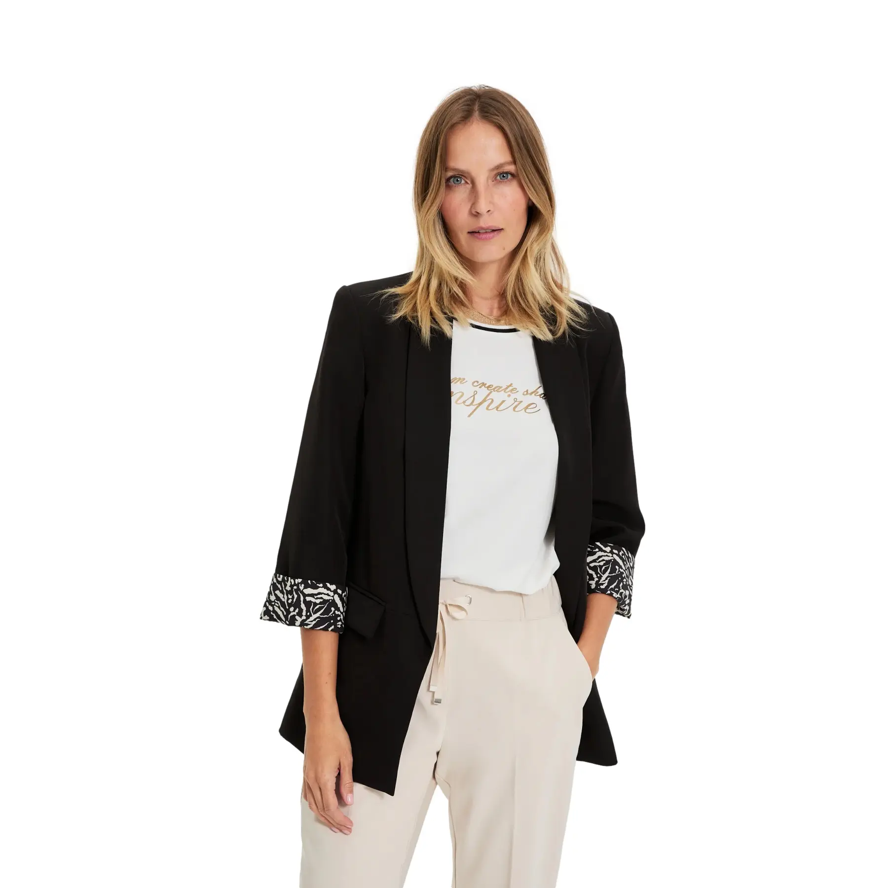 Blazer da donna Moodo L-MR-4920