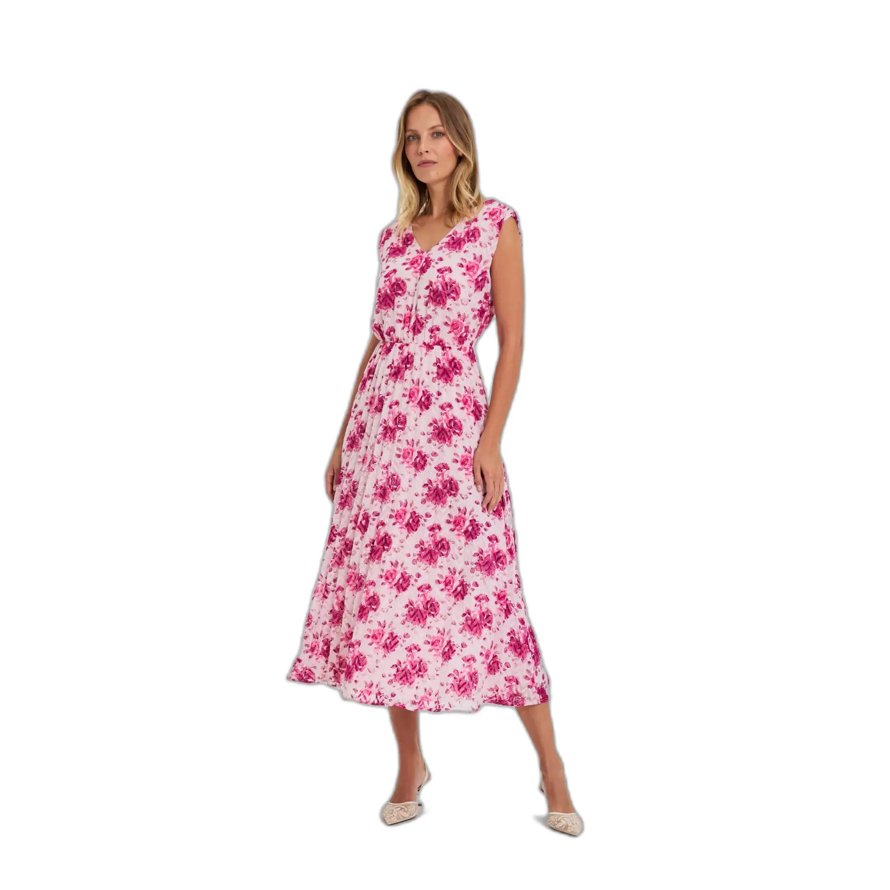 Vestito lungo da donna Moodo L-SU-4920