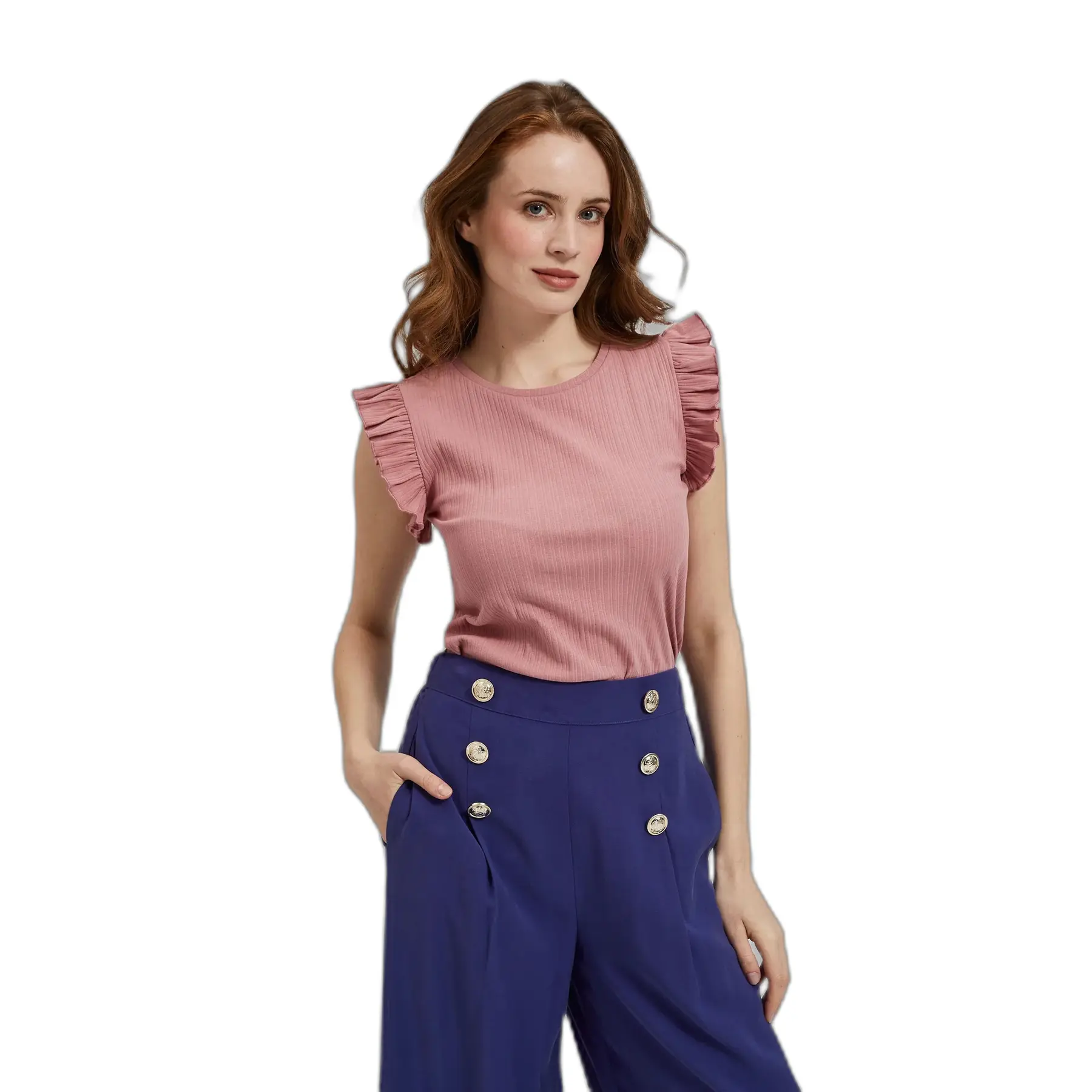 Damenbluse Moodo L-TS-4388