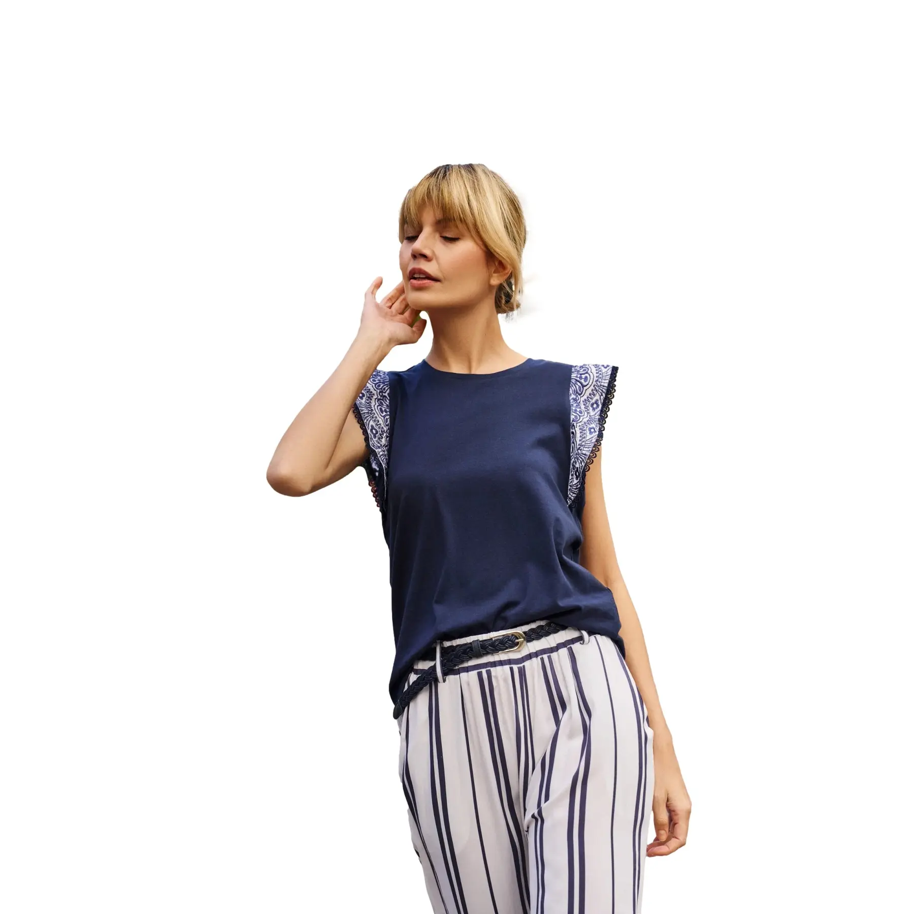 Damenbluse Moodo L-TS-4681