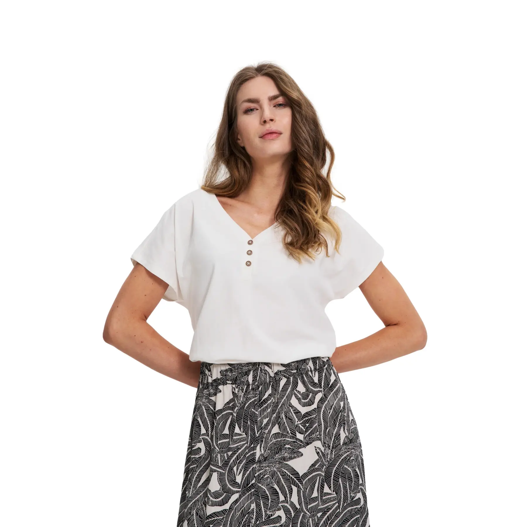 T-shirt da donna Moodo L-TS-4702