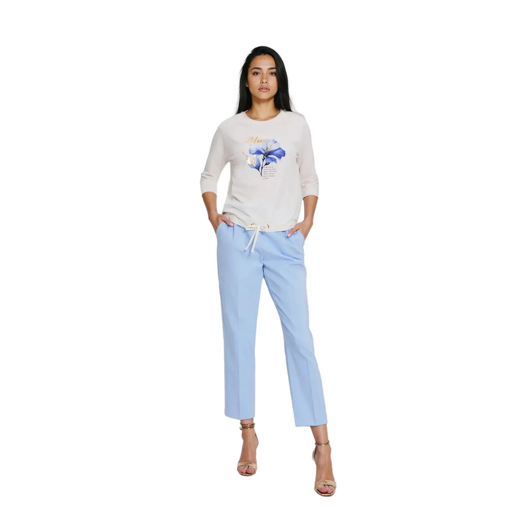 Maglietta a manica lunga da donna Moodo L-TS-4906