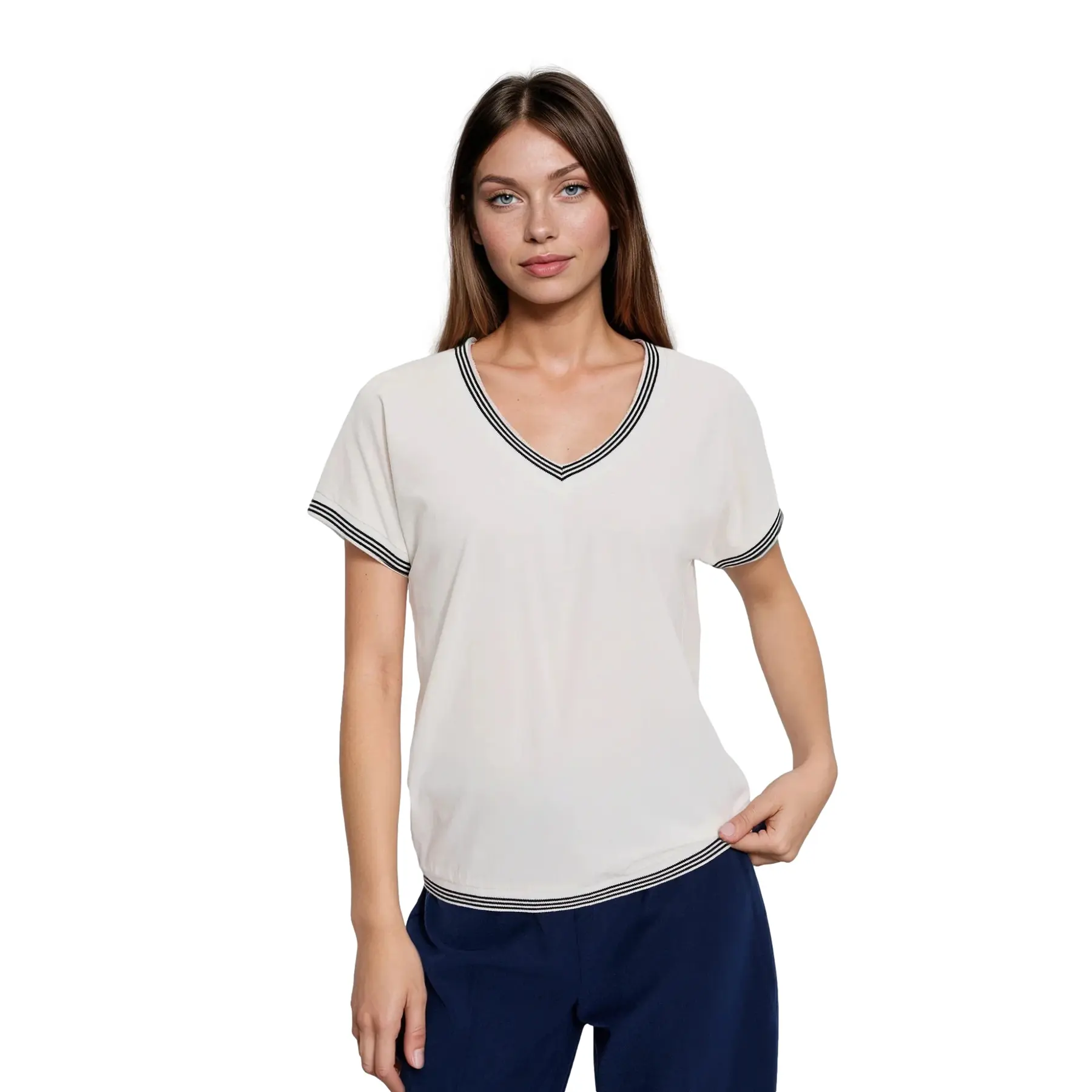 T-shirt da donna Moodo L-TS-4908