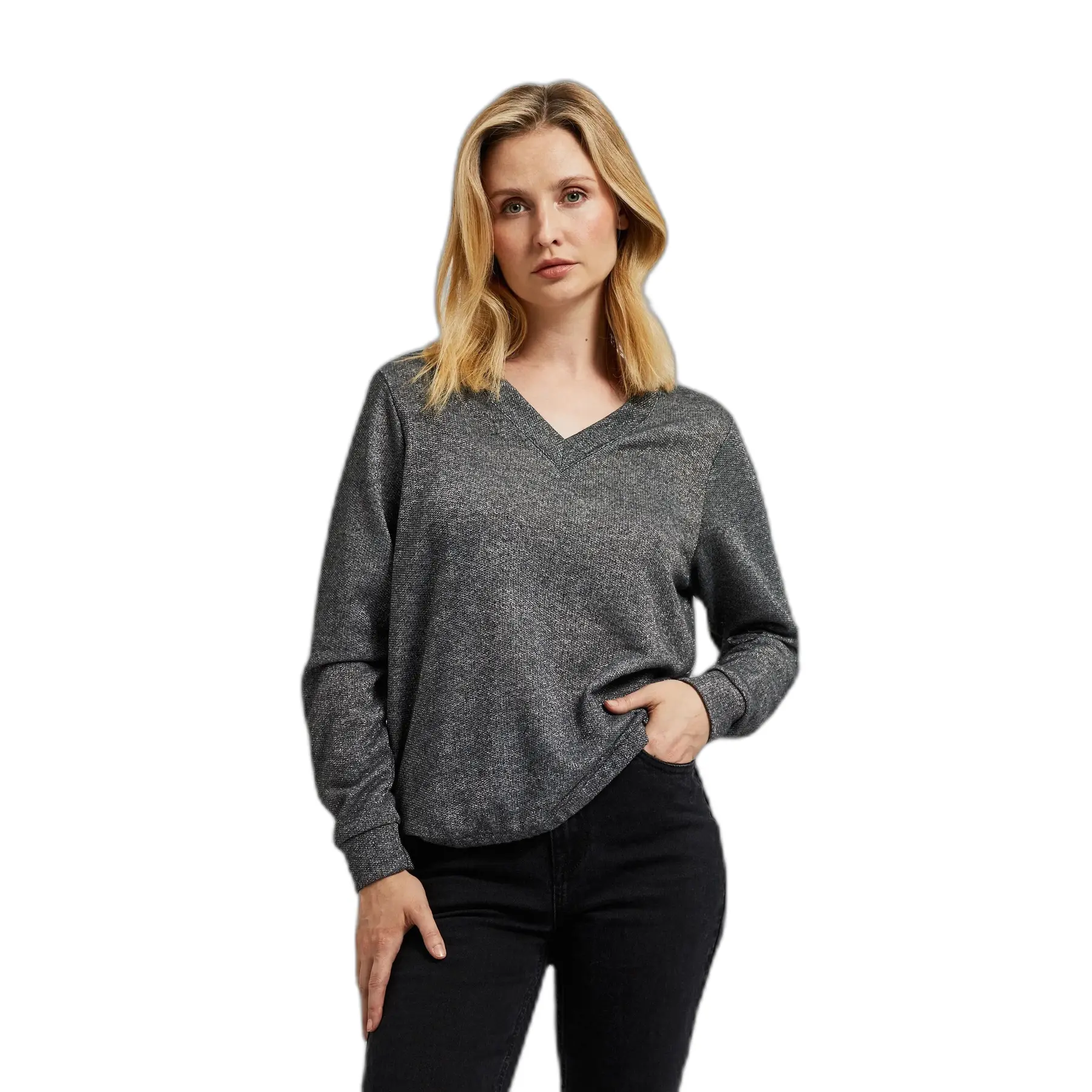Sweatshirt Damen Moodo Z-BL-4505