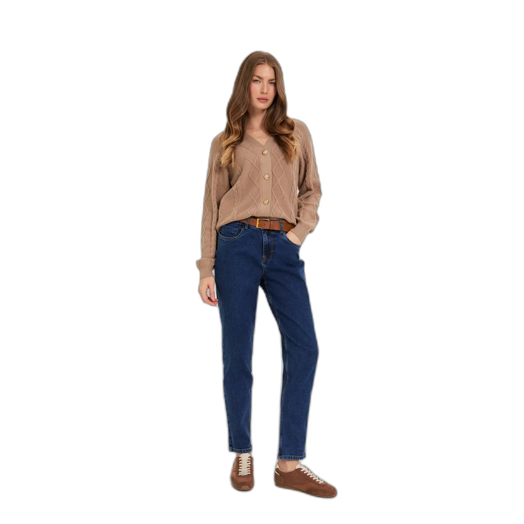 Jeans skinny da donna Moodo Z-JE-4804