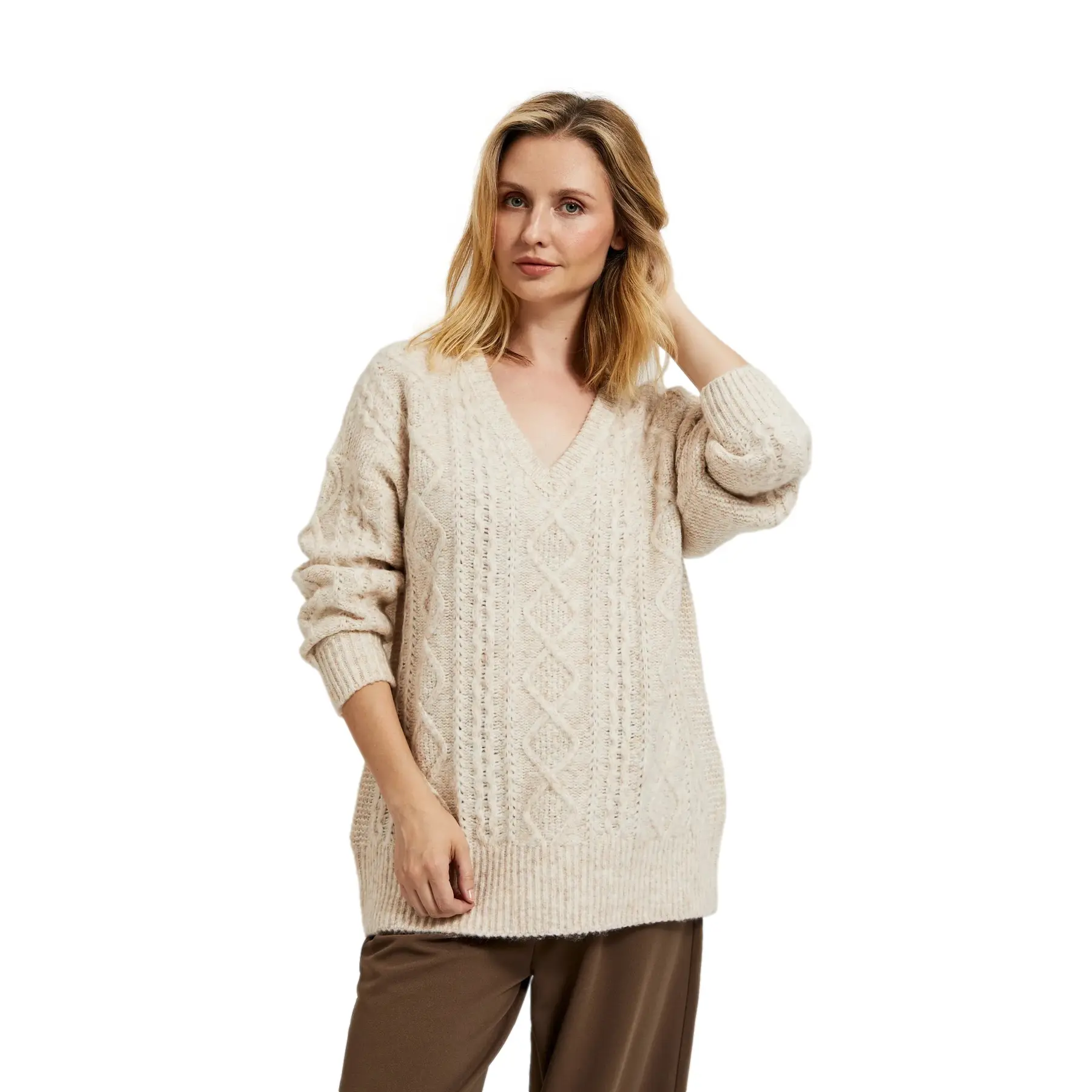 Pullover Damen Moodo Z-SW-4536