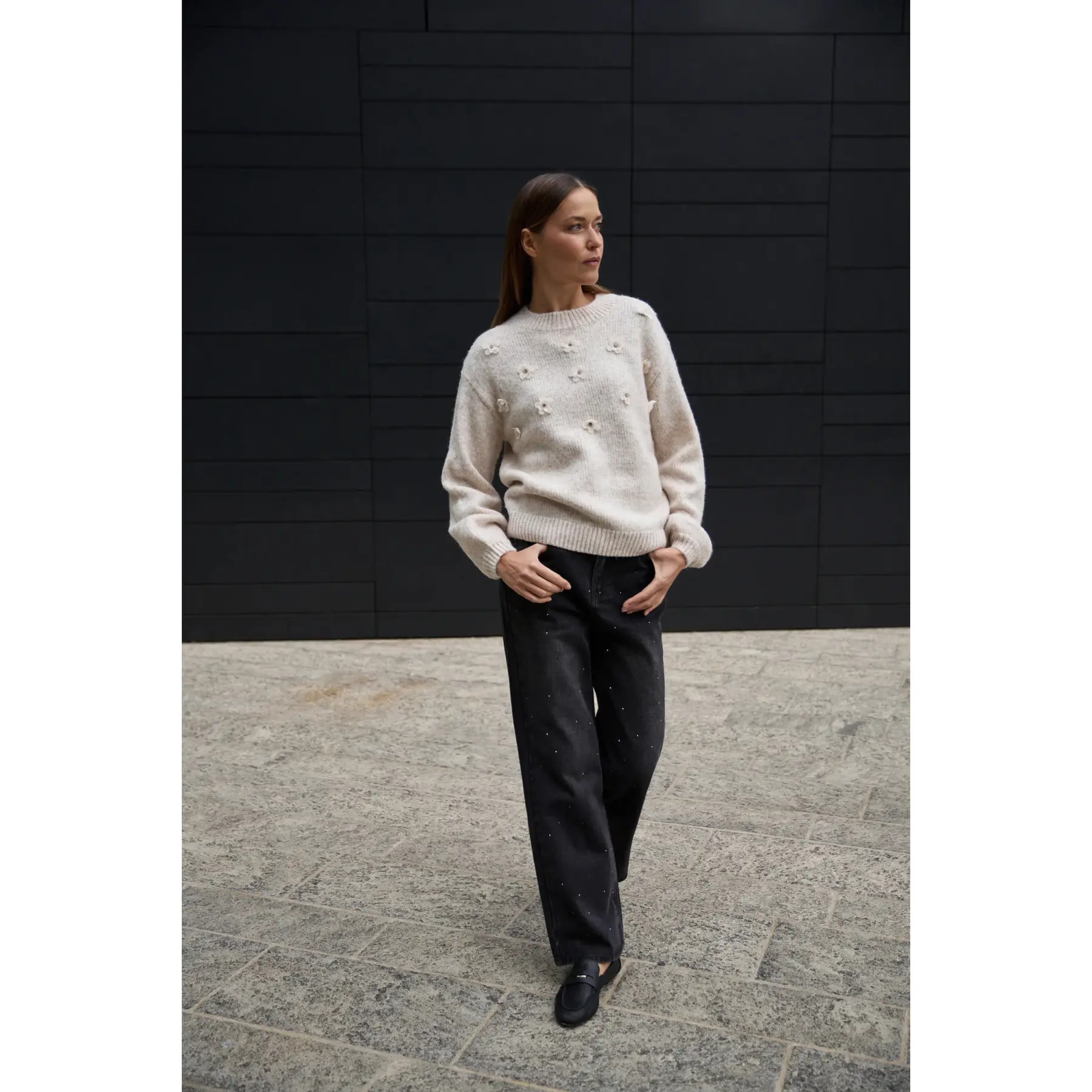 Pullover Damen Moodo Z-SW-4877