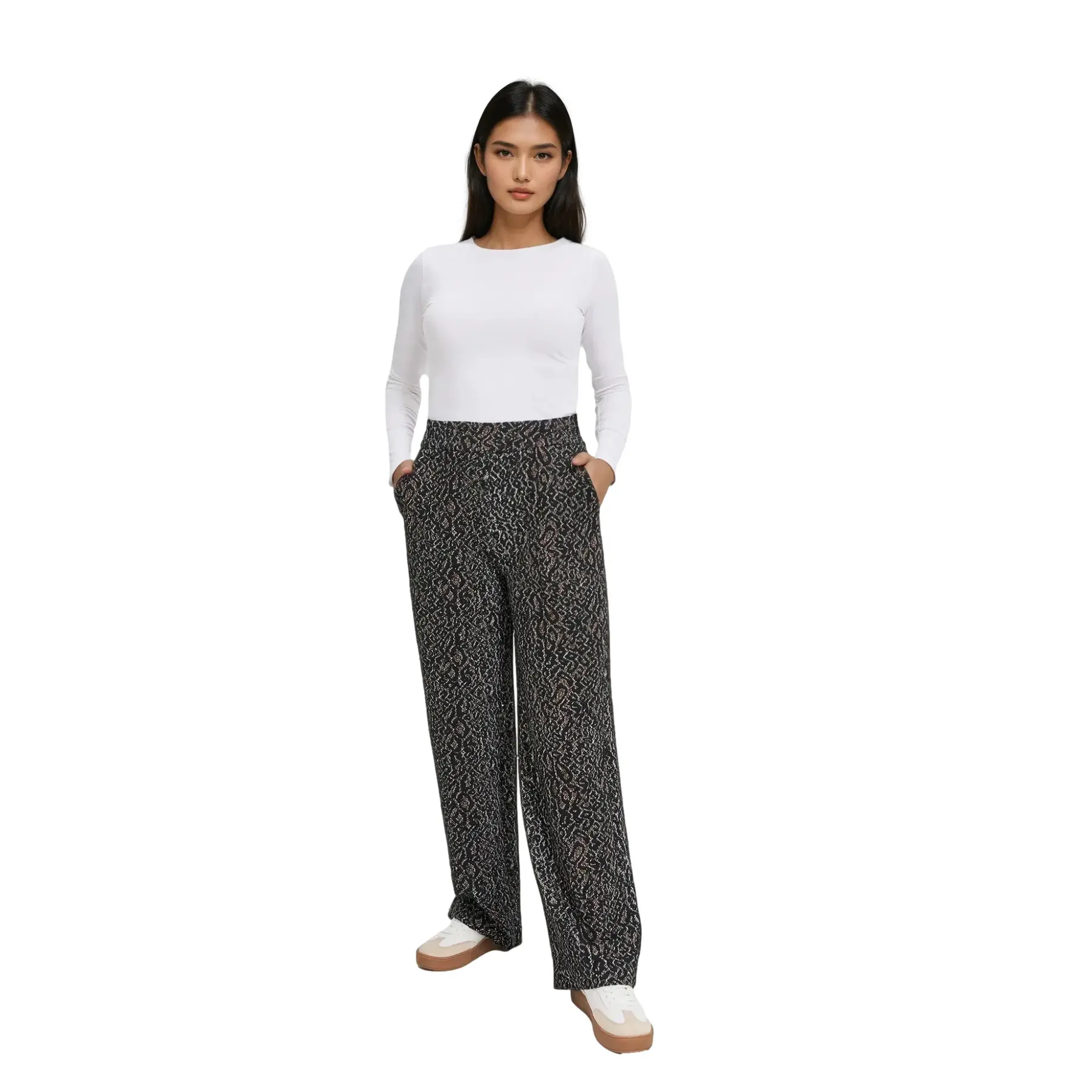 Maglietta a manica lunga da donna Moodo Z-TS-4803