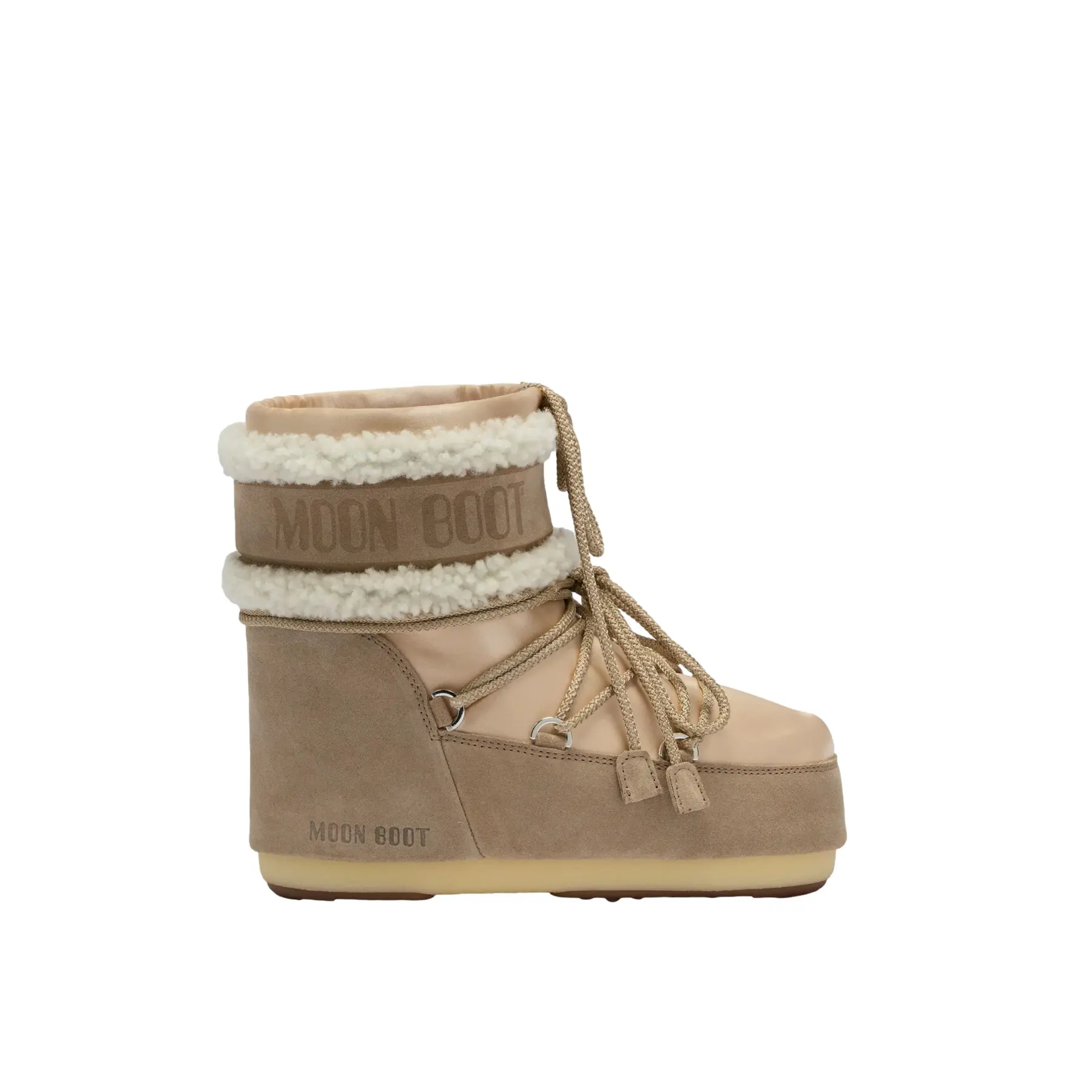 Winterstiefel Damen Moon Boot Low Pearly Plus