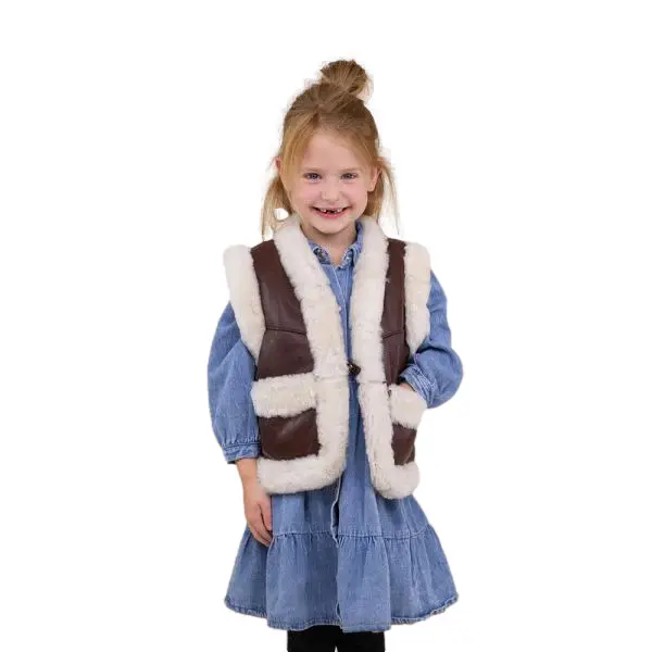 Gilet senza maniche per ragazza Moonrise Aylin