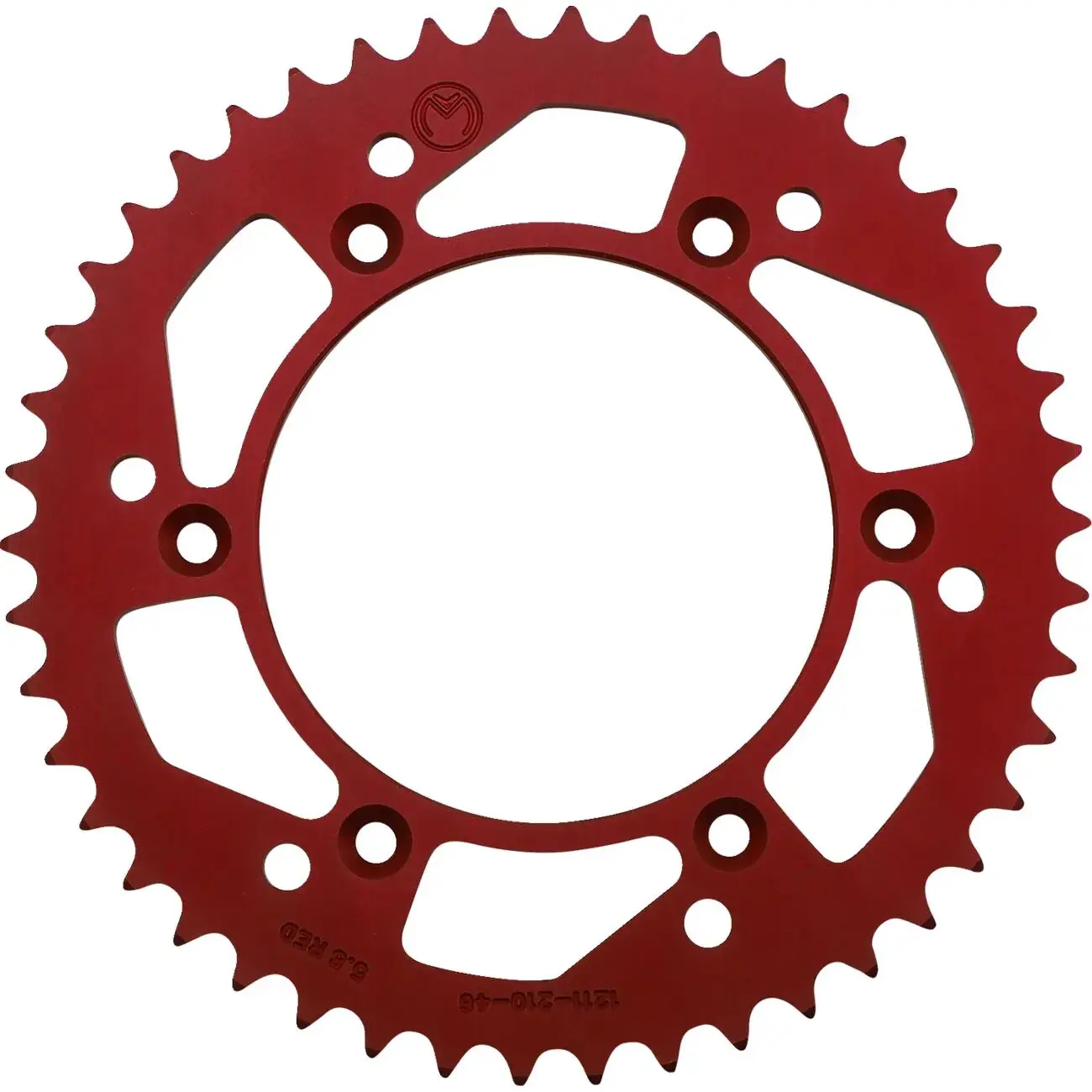 Achterste motor kroon in aluminium Moose Beta RR 250 2016
