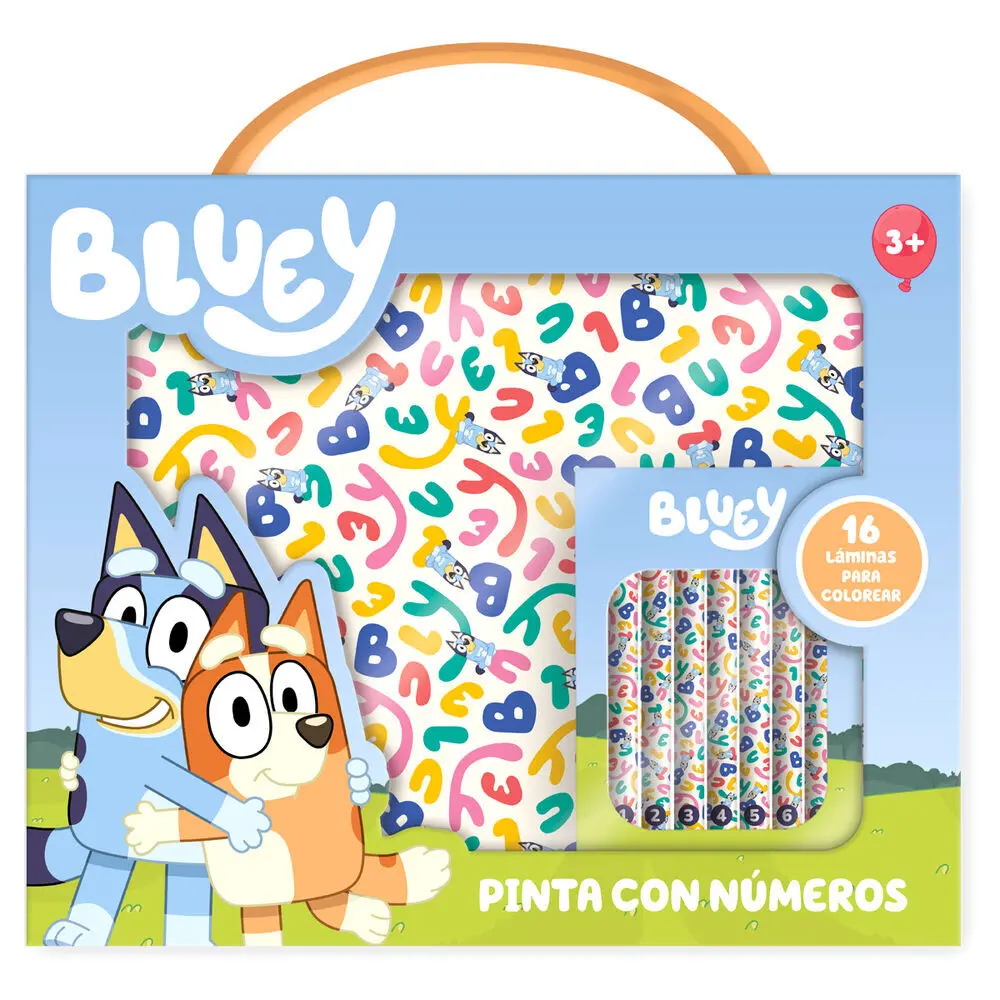 Moose Multicolore Ausmalbilder Bluey