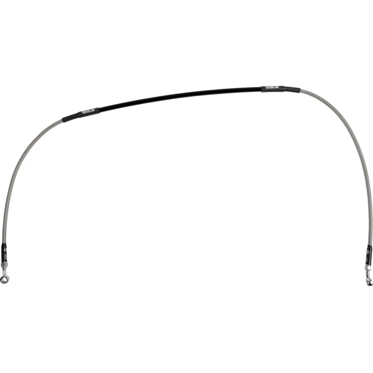 Durite de frein tressée inox Moose Honda CRF 250 R H02-1-064/P-CL