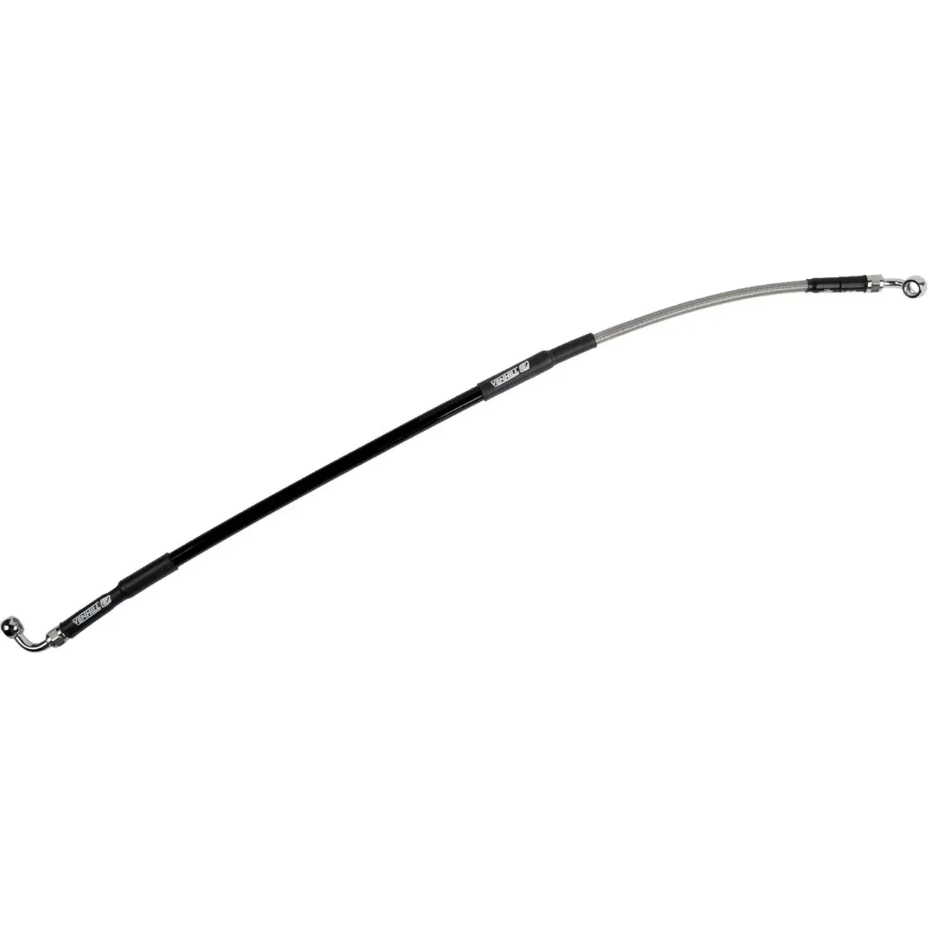 Durite de frein Geflochtene Edelstahl Moose K01-2-032/P-CL