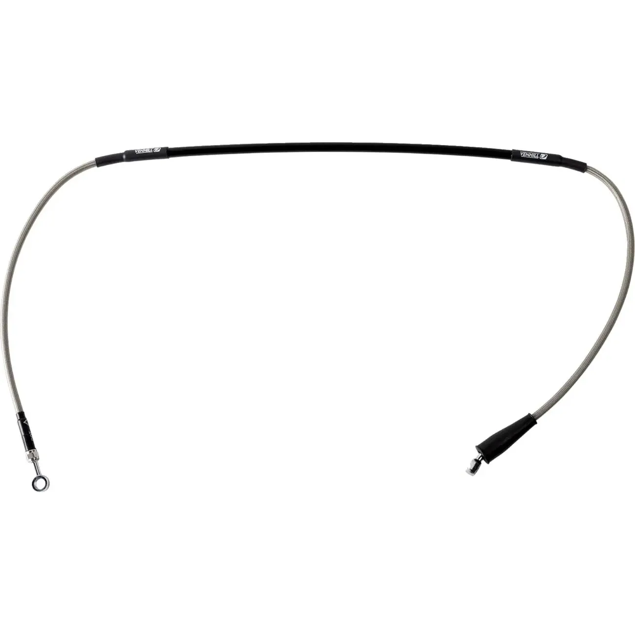 Durite de frein Tressée Inox Moose K02-1-034/P-CL