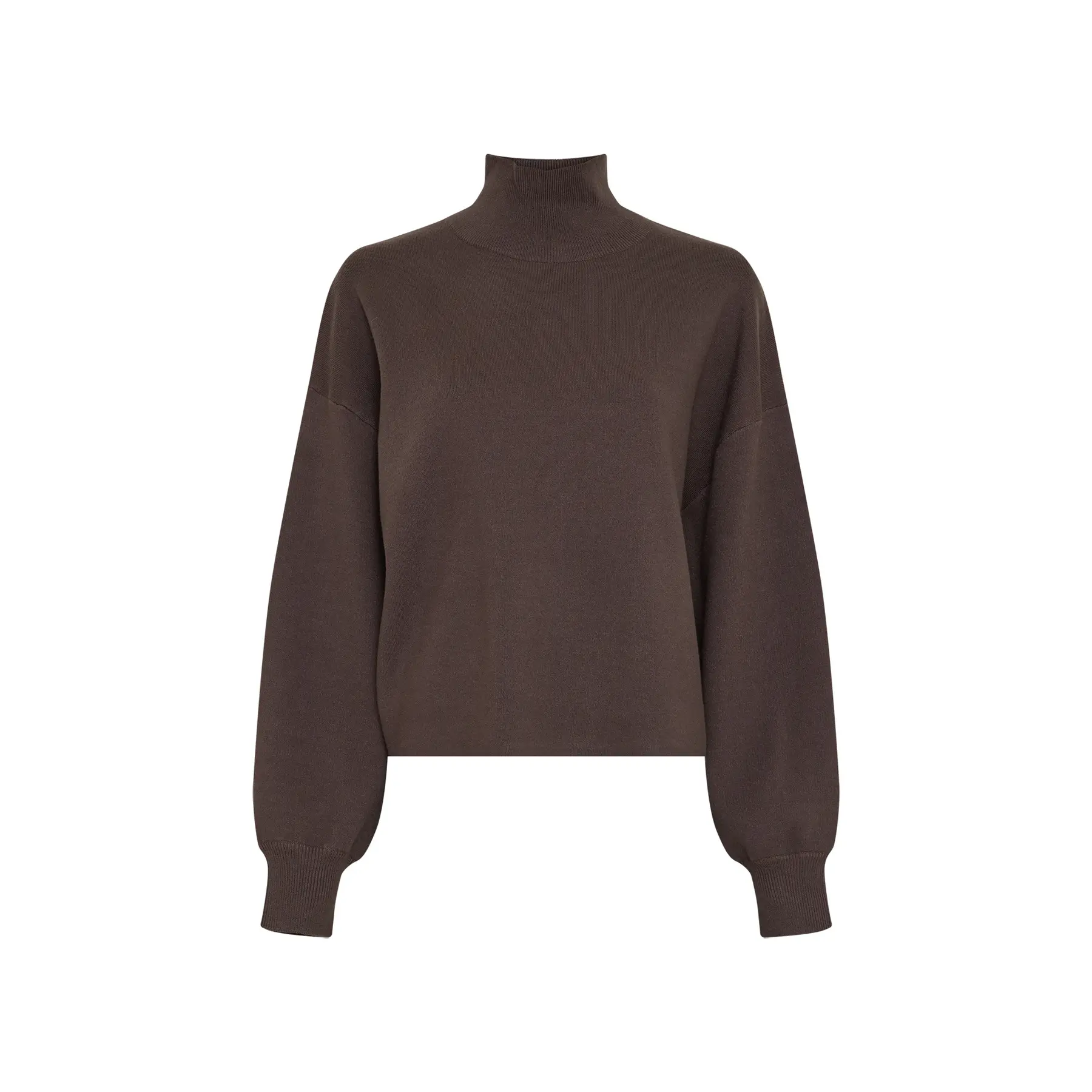 Damen Langarmpullover mit Stehkragen Moss Copenhagen Mercy East