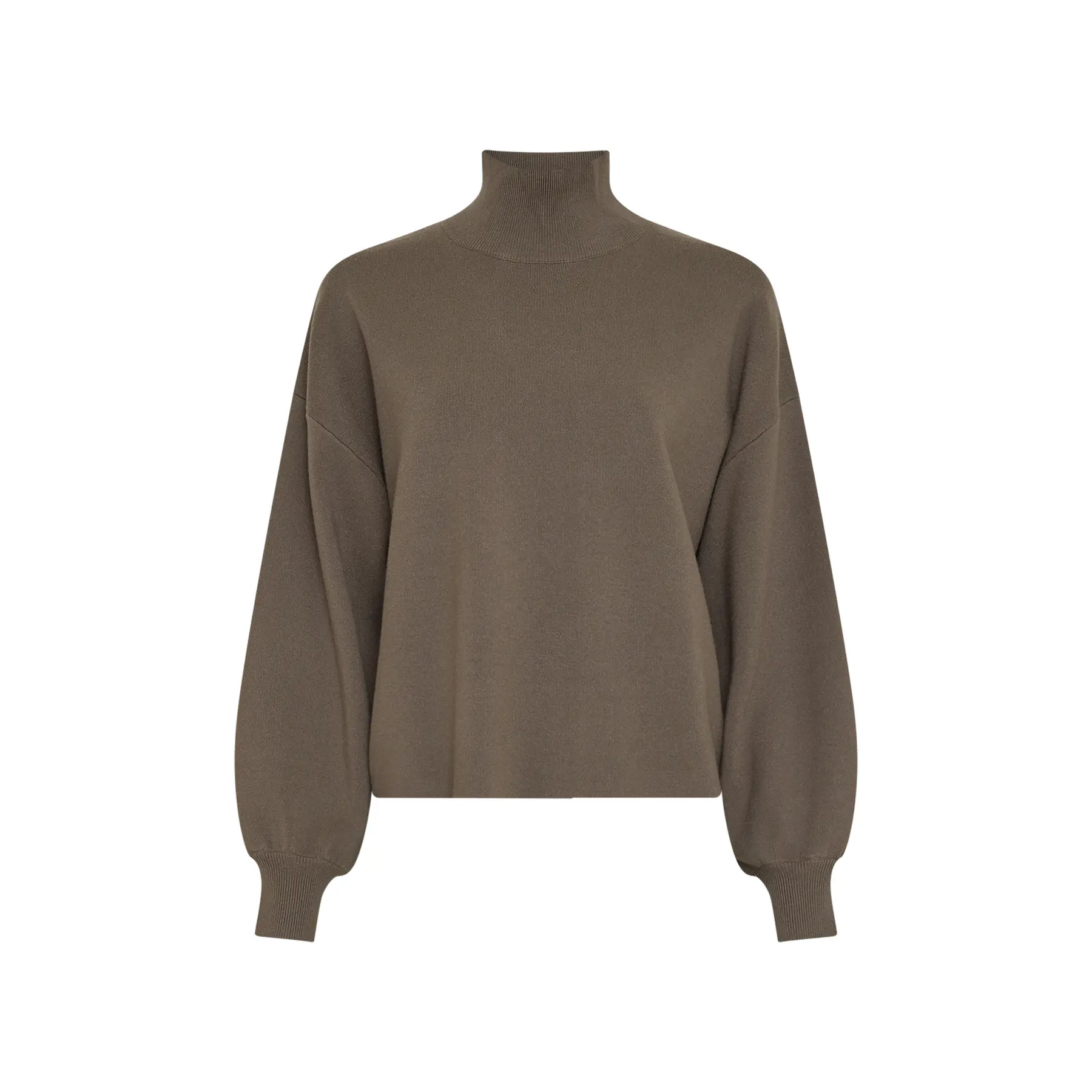 Damen Langarmpullover mit Stehkragen Moss Copenhagen Mercy East
