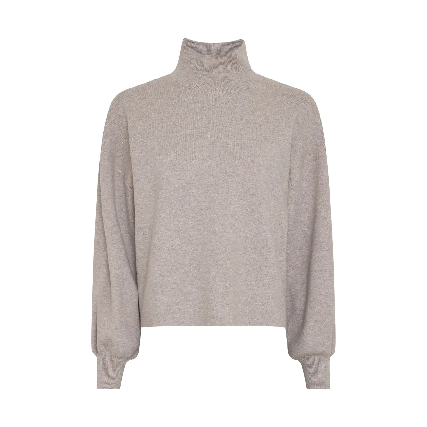 Damen Langarmpullover mit Stehkragen Moss Copenhagen Mercy East